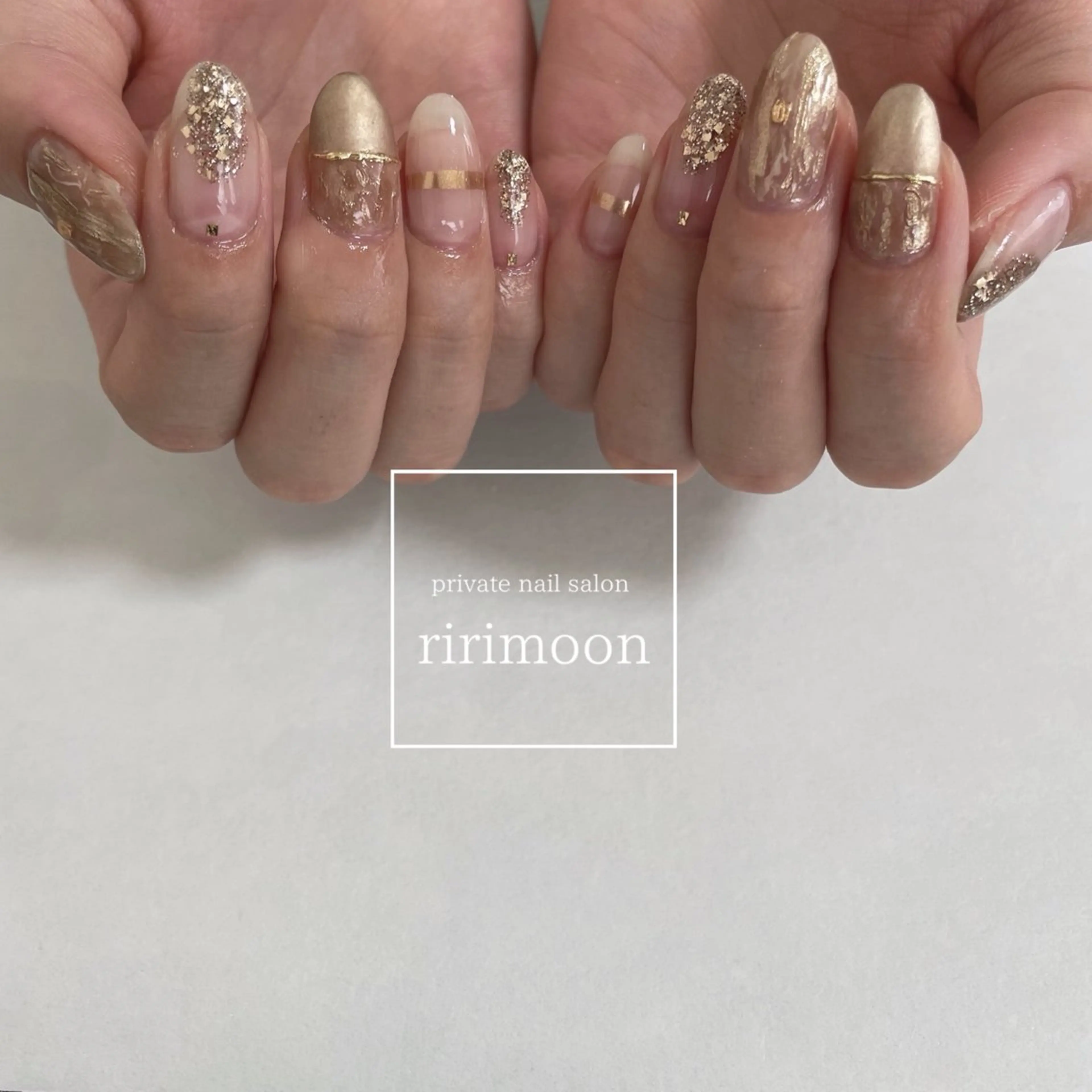 ネイル ハンドネイル ririmoon eriのネイルデザイン