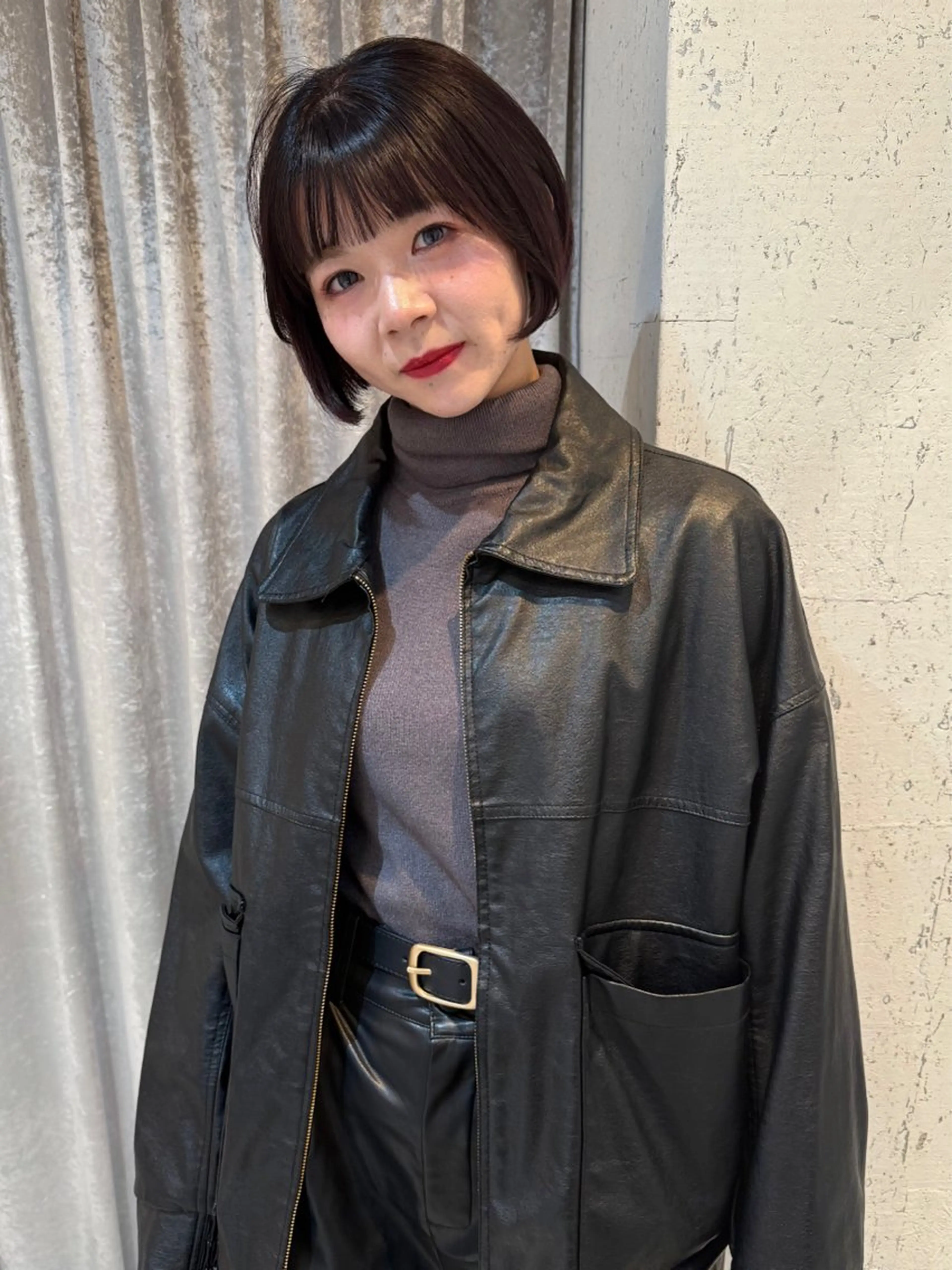 ショート カラー パーマ カット ヘアカラー 縮毛矯正 トリートメント mai / linoah˚✧のヘアスタイル