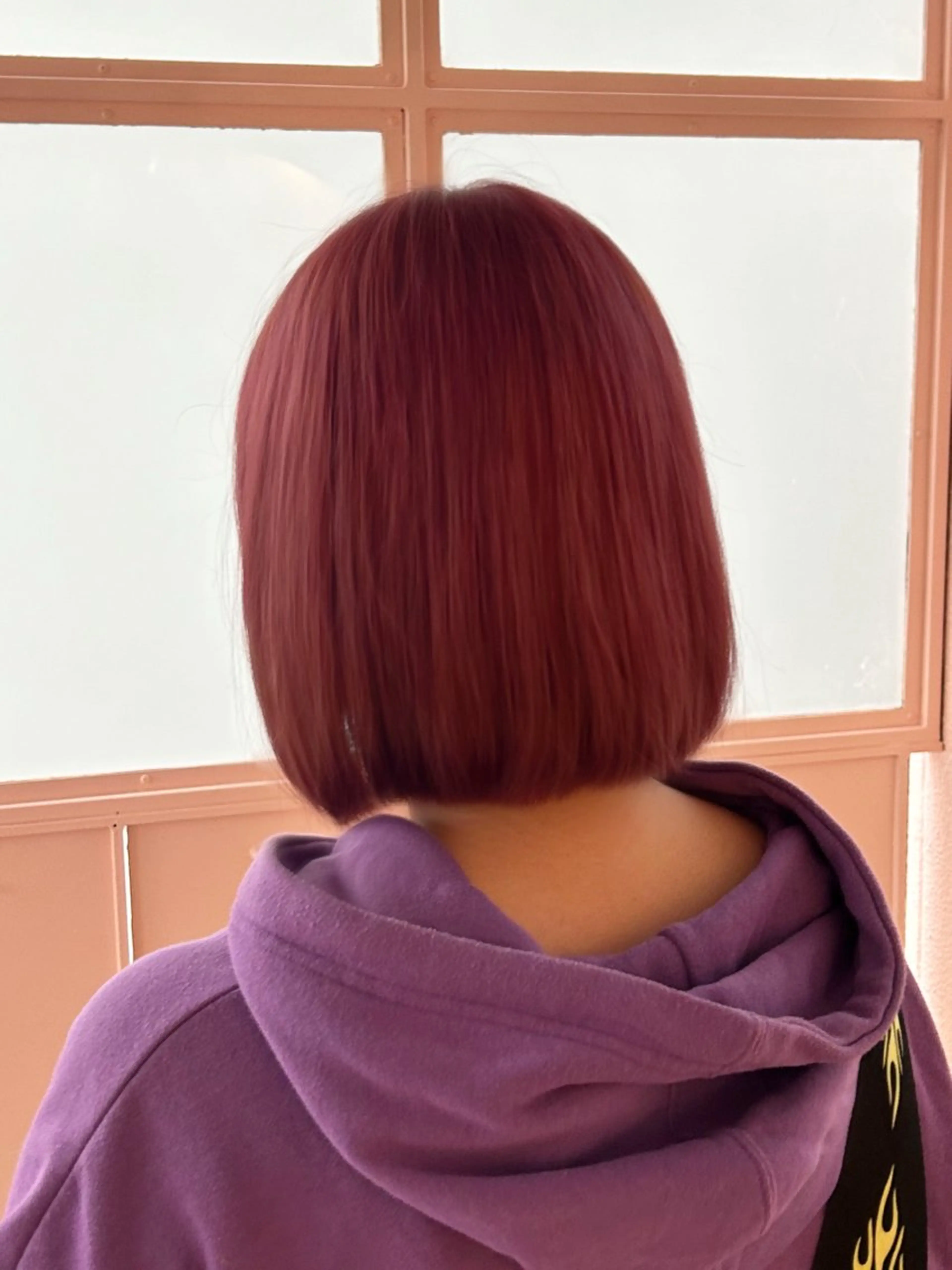 ミディアム カラー ブリーチ 透明感カラー カット ヘアカラー トリートメント 鈴木愛海/レイヤー /透明感カラーのヘアスタイル