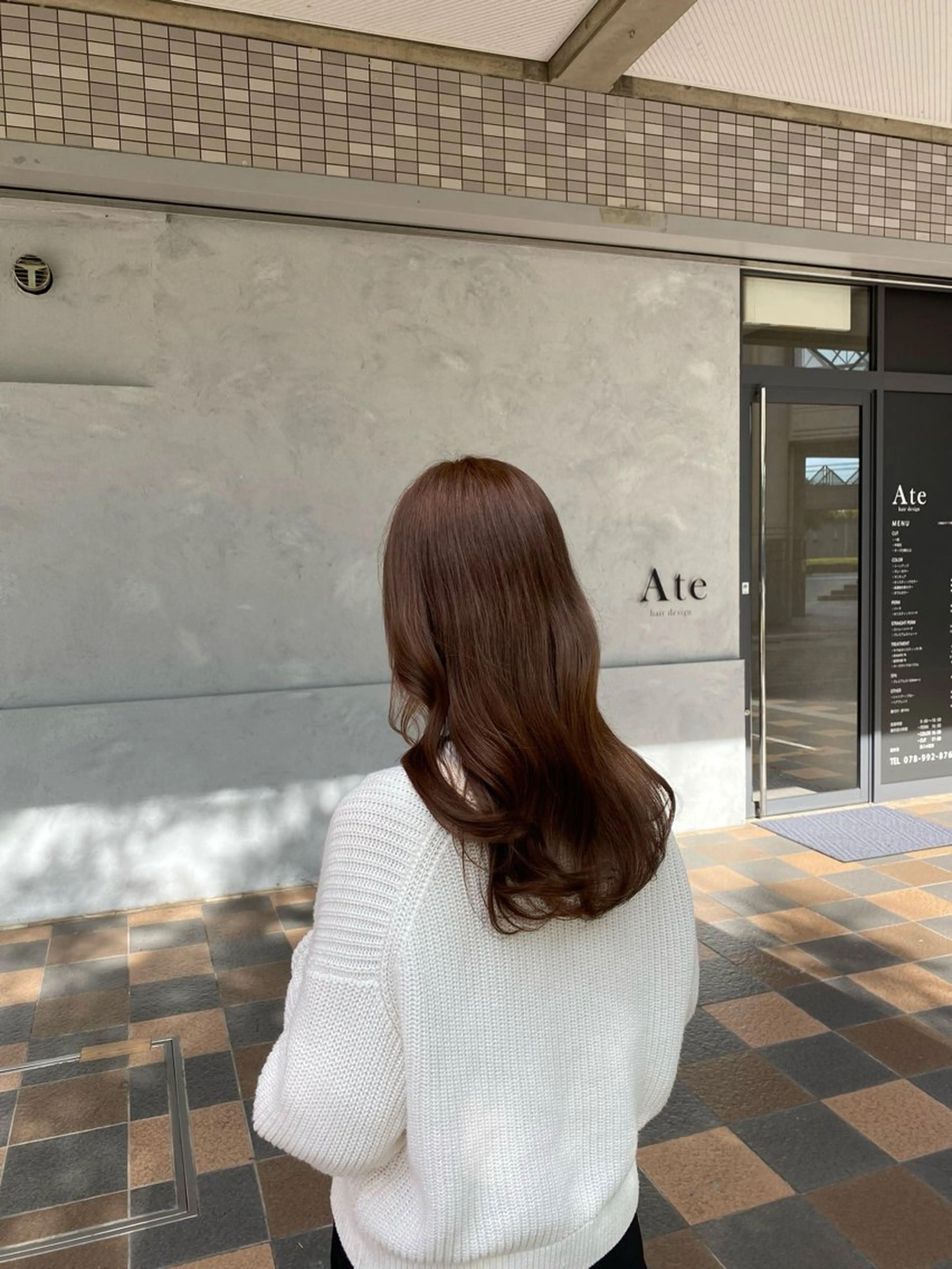 カラー ベージュカラー ブリーチ ブラウンカラー 透明感カラー やまぐち まなみのヘアスタイル