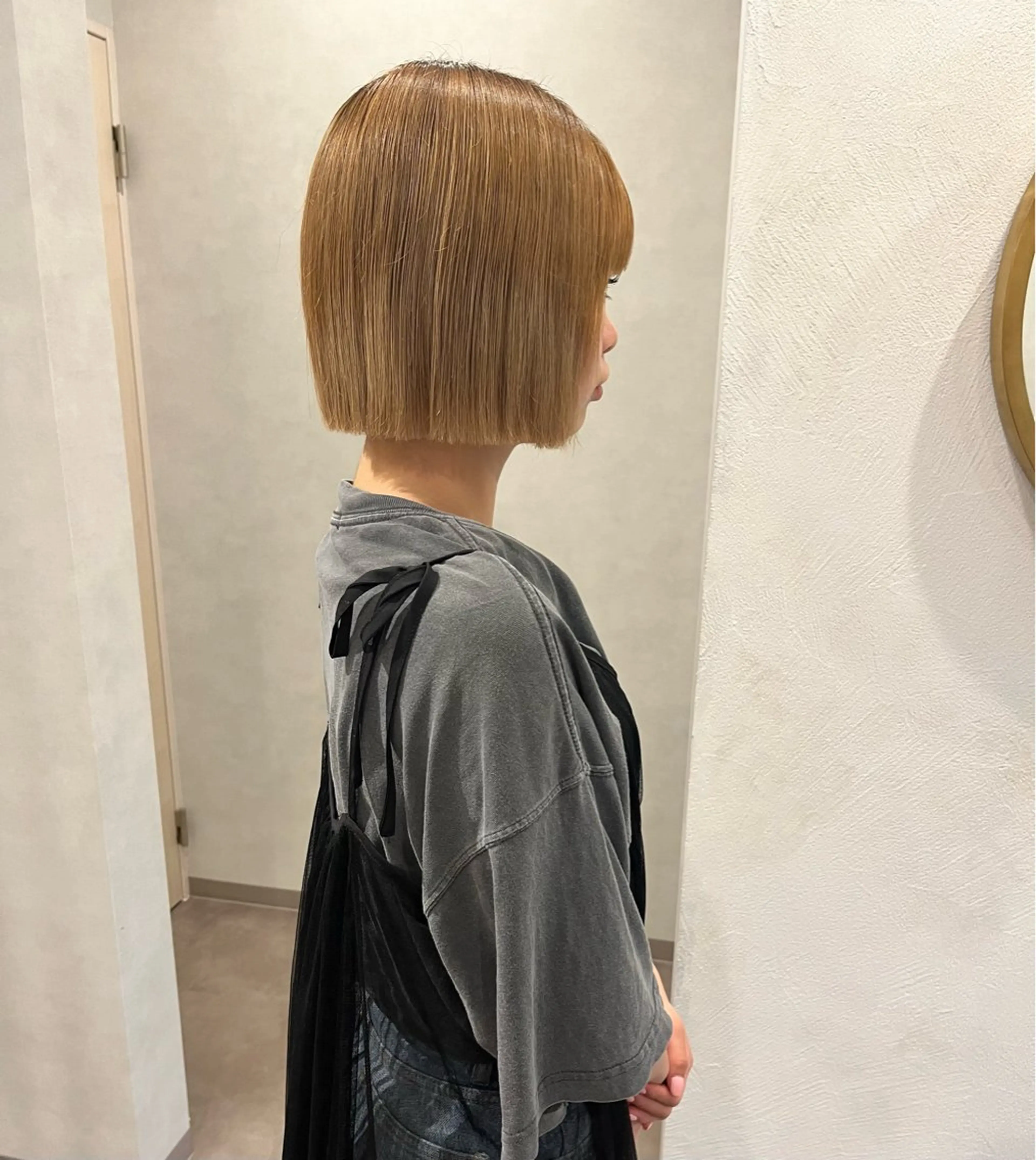 ミディアム ボブ Lita./ 大賀ひかり🧁🫧のヘアスタイル
