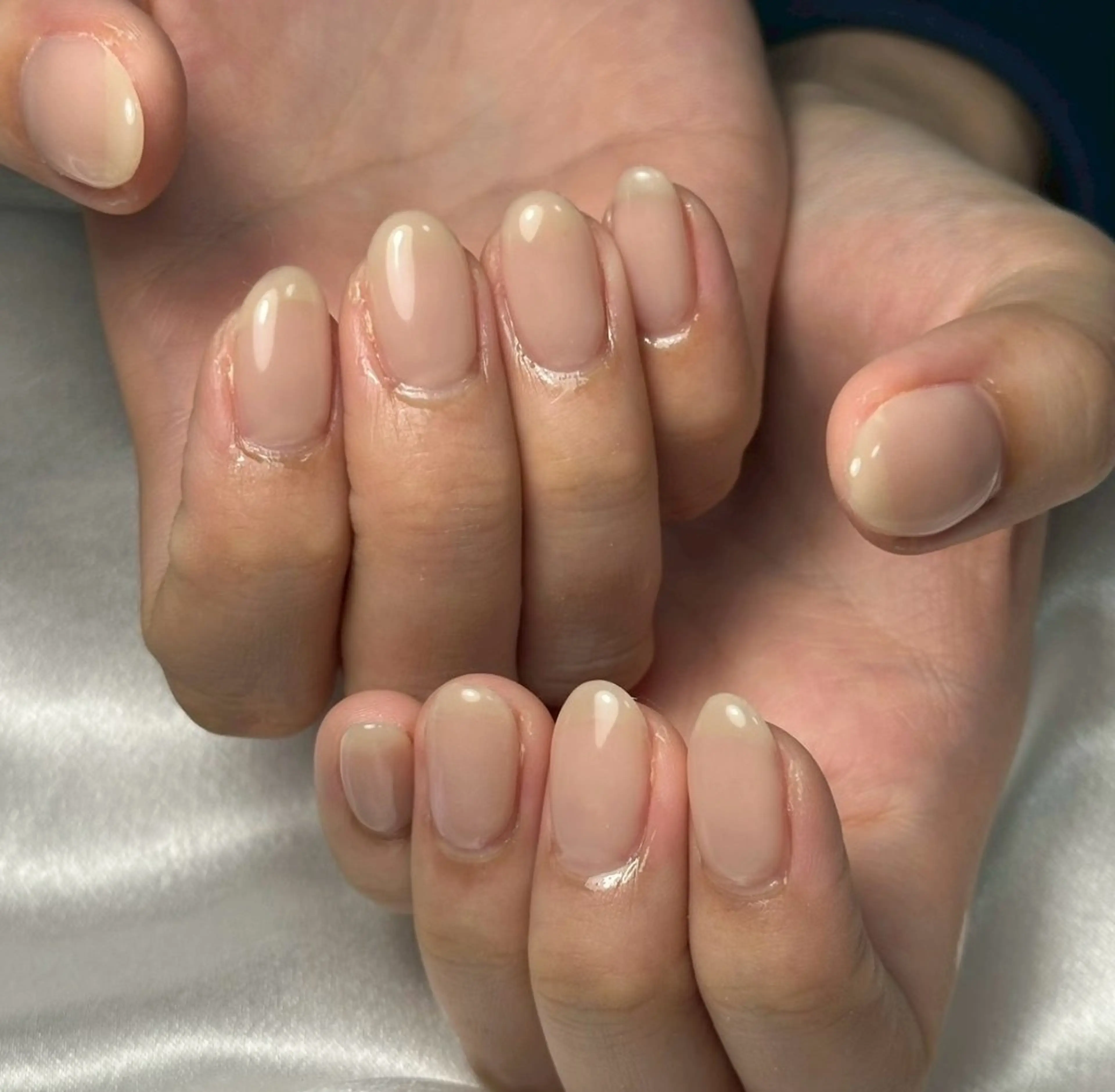 ネイル オーロラネイル 桜ネイル フラワーネイル フットネイル フレンチネイル ハンドネイル mogunail &blowのネイルデザイン