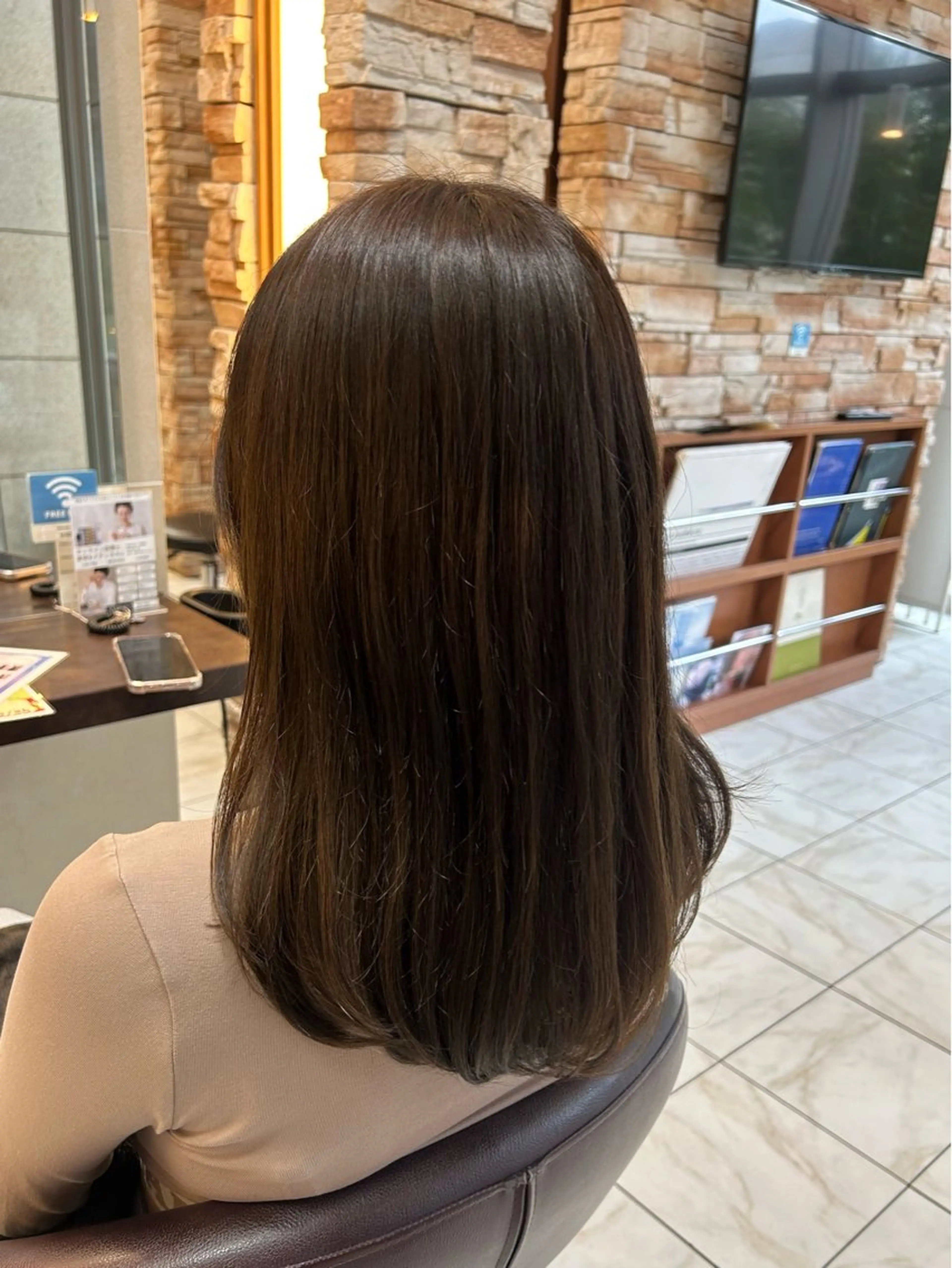 ミディアム 🧸HARUNA 艶髪✨透明感🫧のヘアスタイル