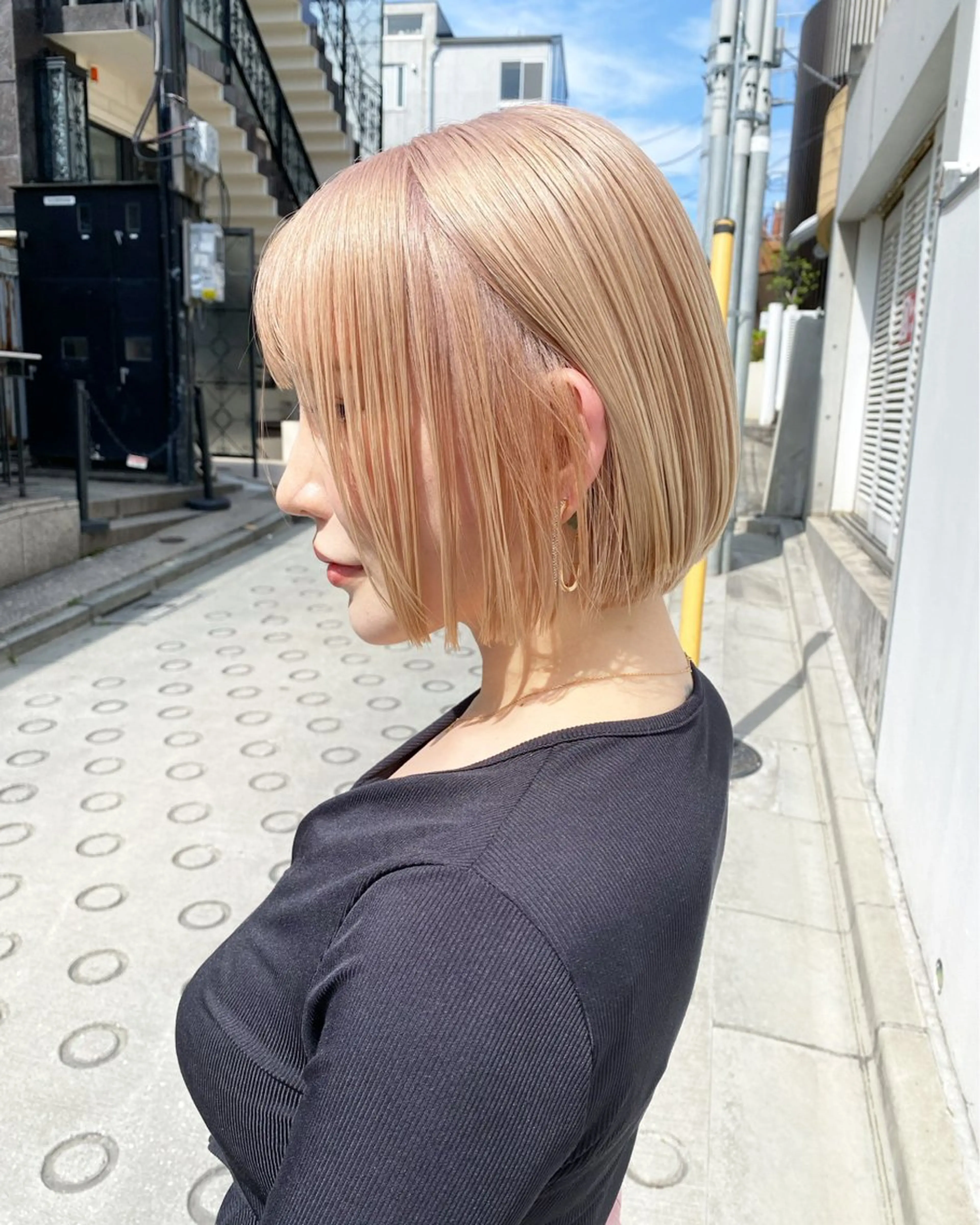 ショート トリートメント ヘアサロンelyts 表参道店のヘアスタイル