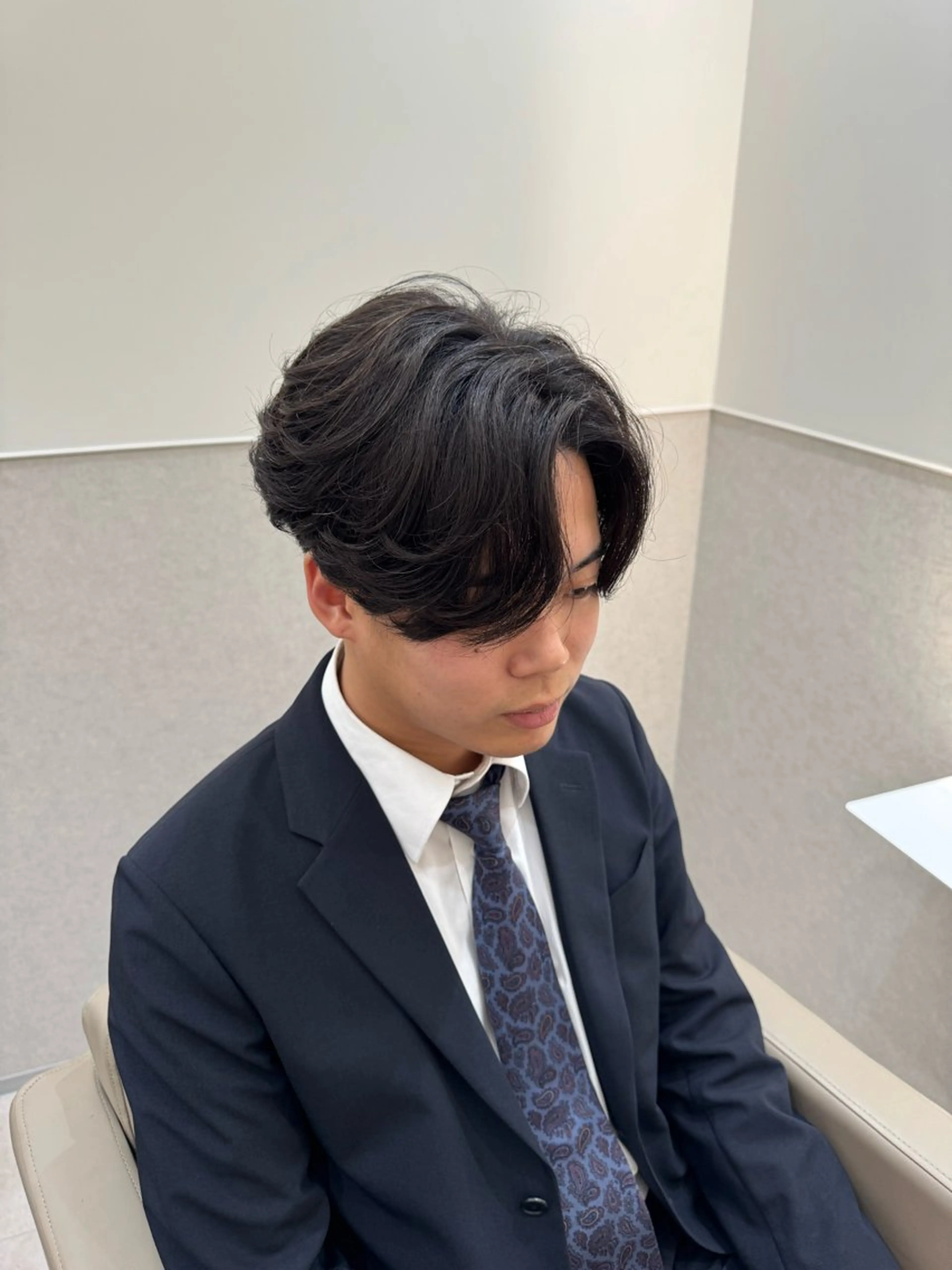 ショート カット パーマ zina天王寺/ メンズ特化のヘアスタイル