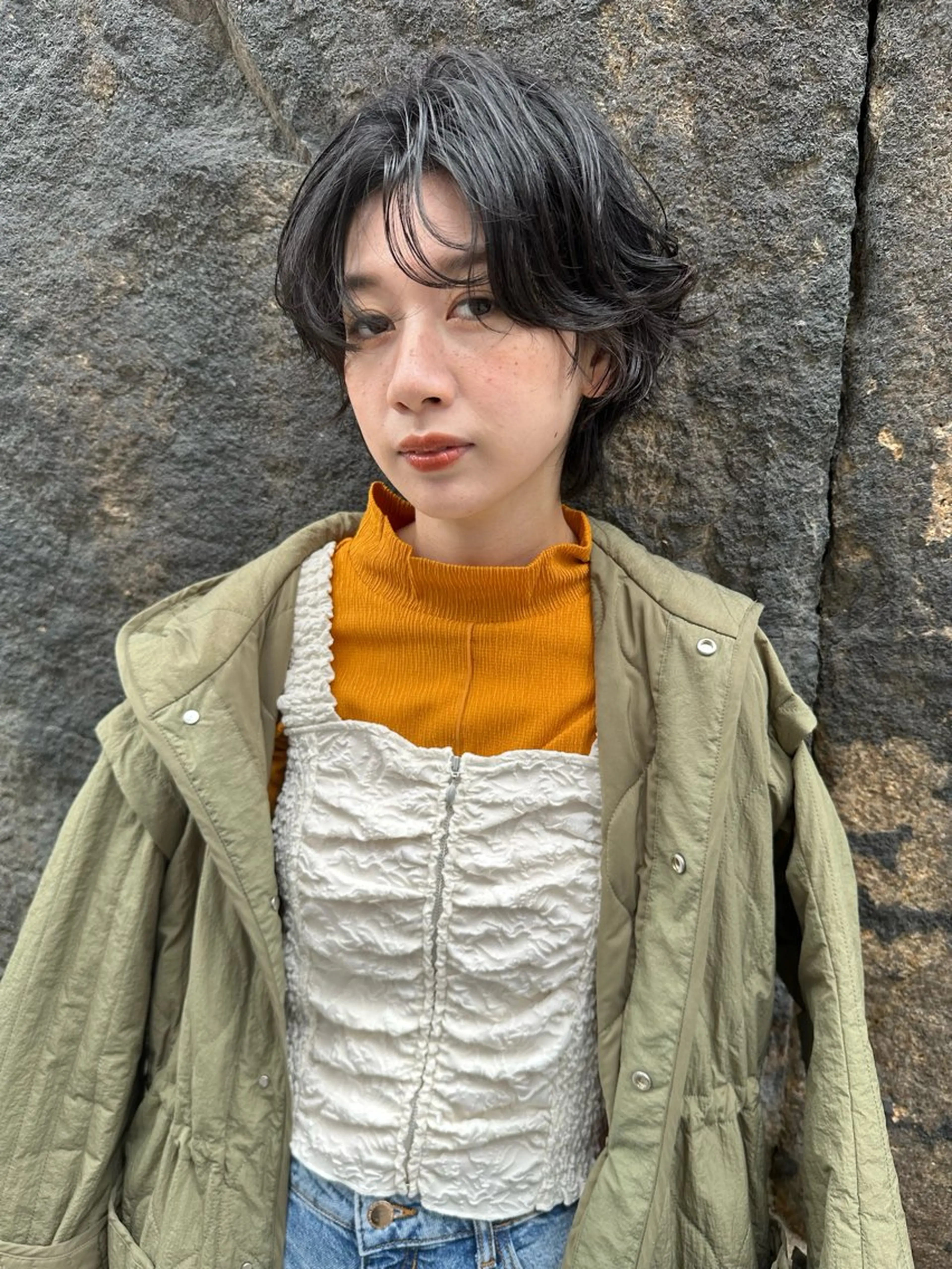 ショート パーマ カット ヘアカラー トリートメント SAKURA✨ ショート/ボブのヘアスタイル