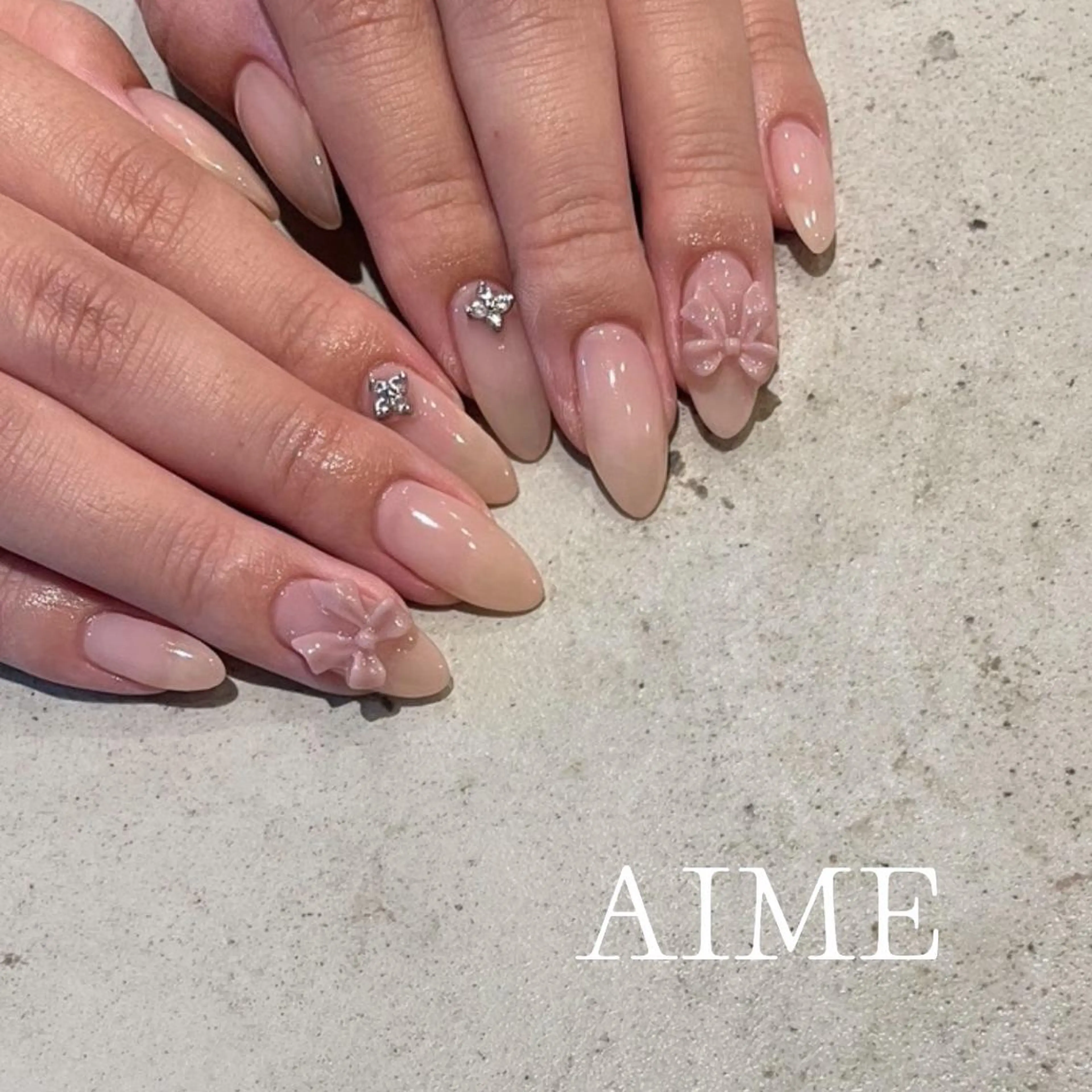 ネイル ハンドネイル AIME （momo）のネイルデザイン