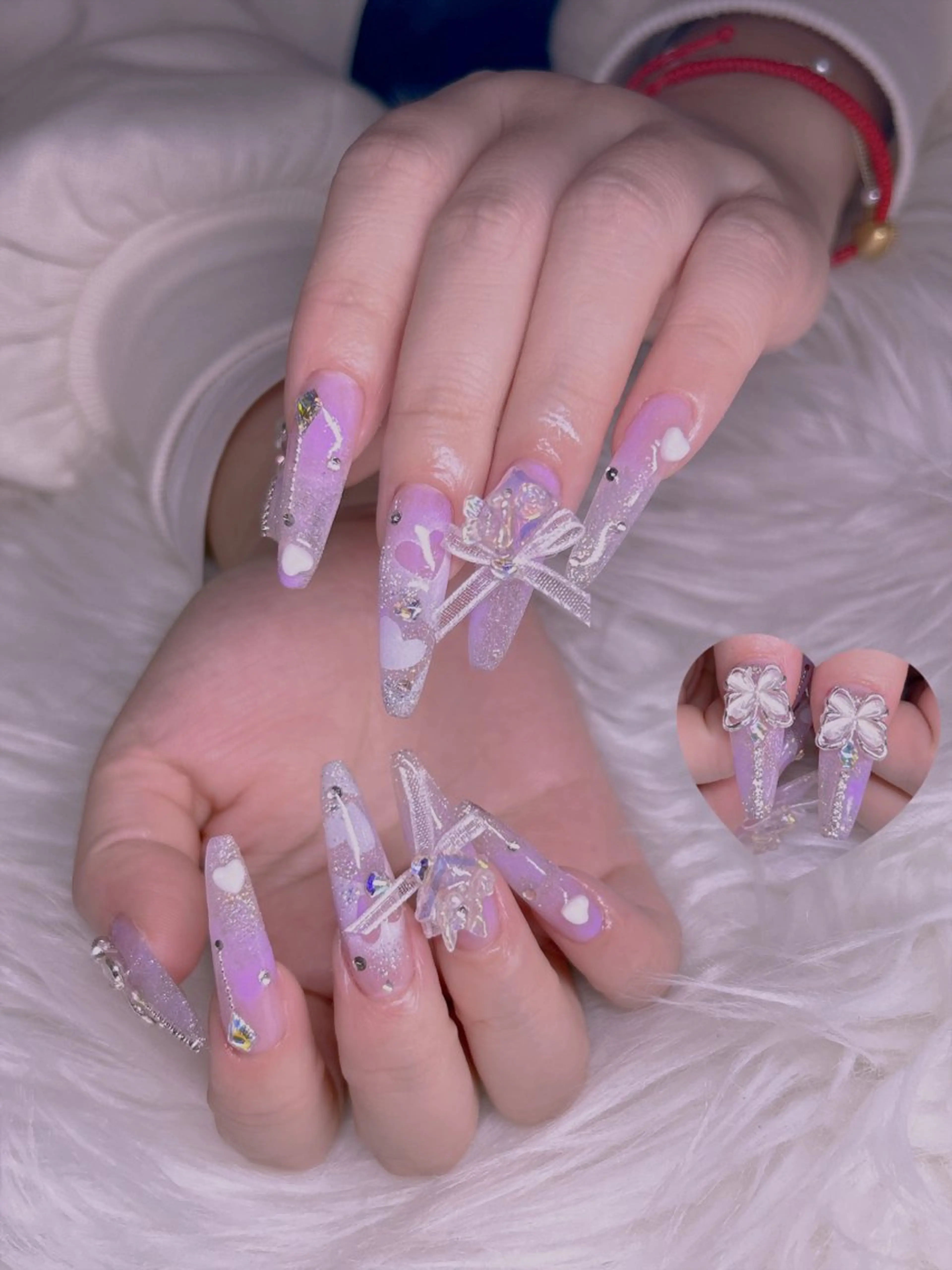 ネイル ハンドネイル 長さだし専門店 M2　rikaのネイルデザイン