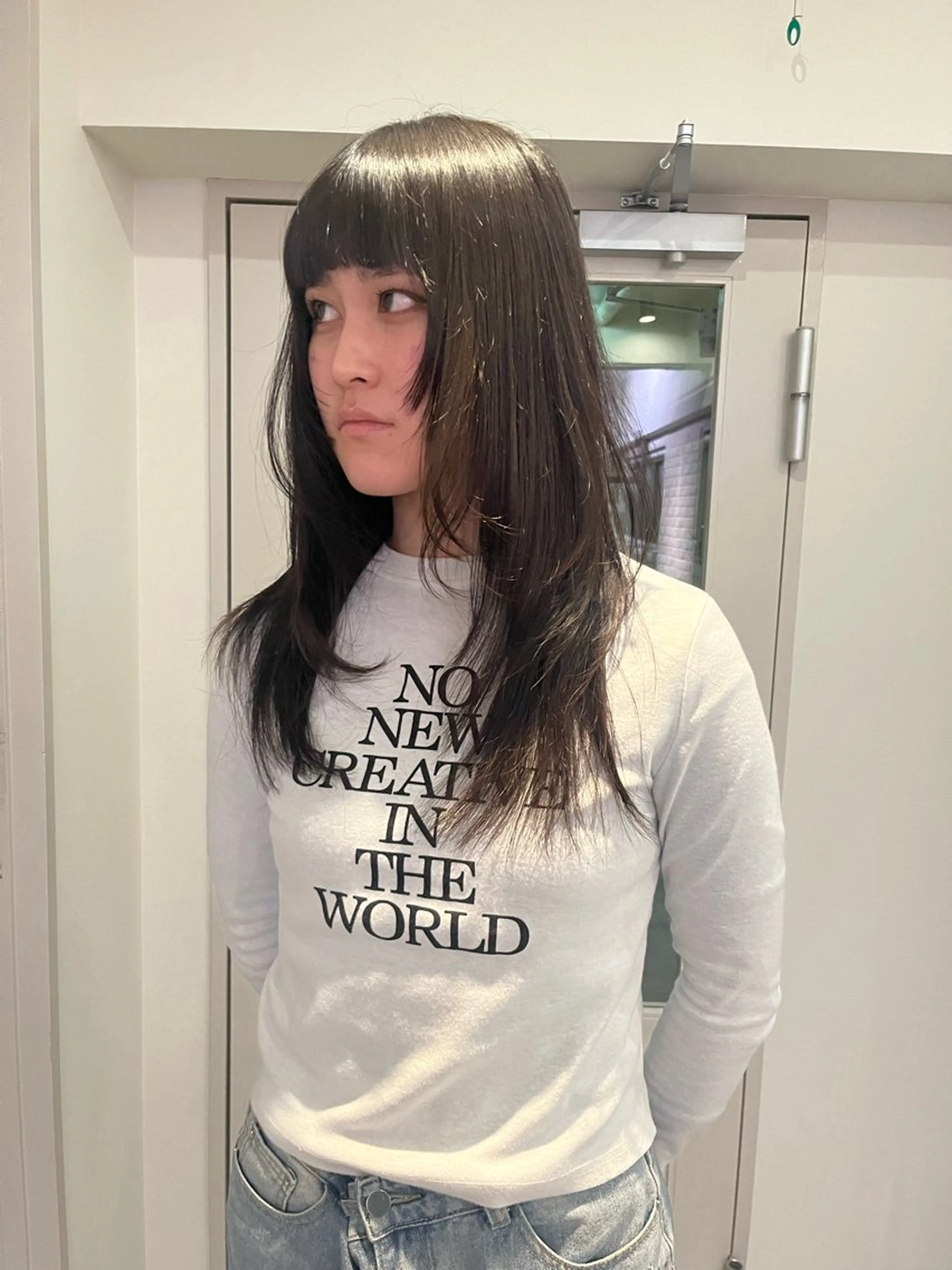 ロング レイヤーカット🍏 パーマ/ののかのヘアスタイル