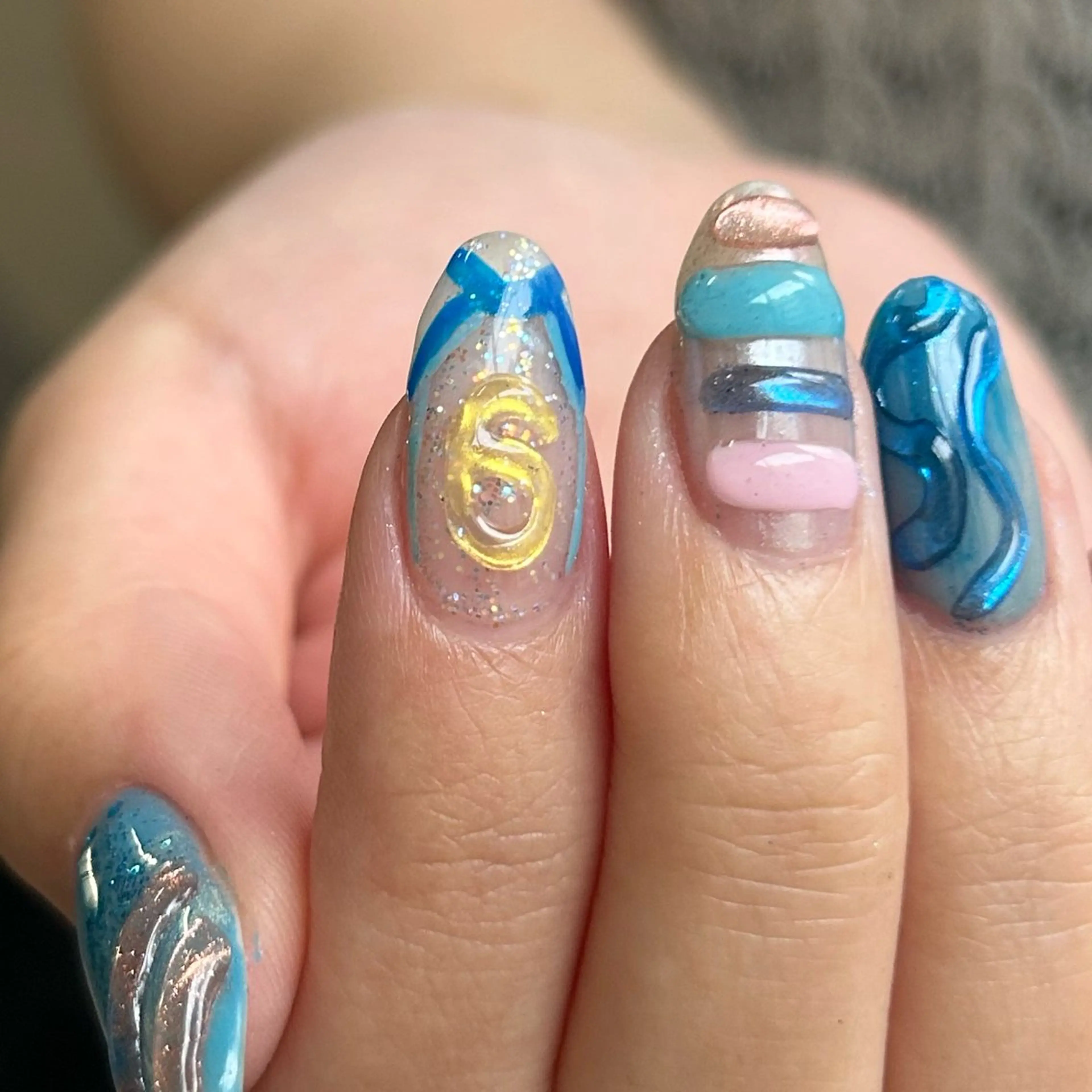 ネイル scré as Ételのネイルデザイン