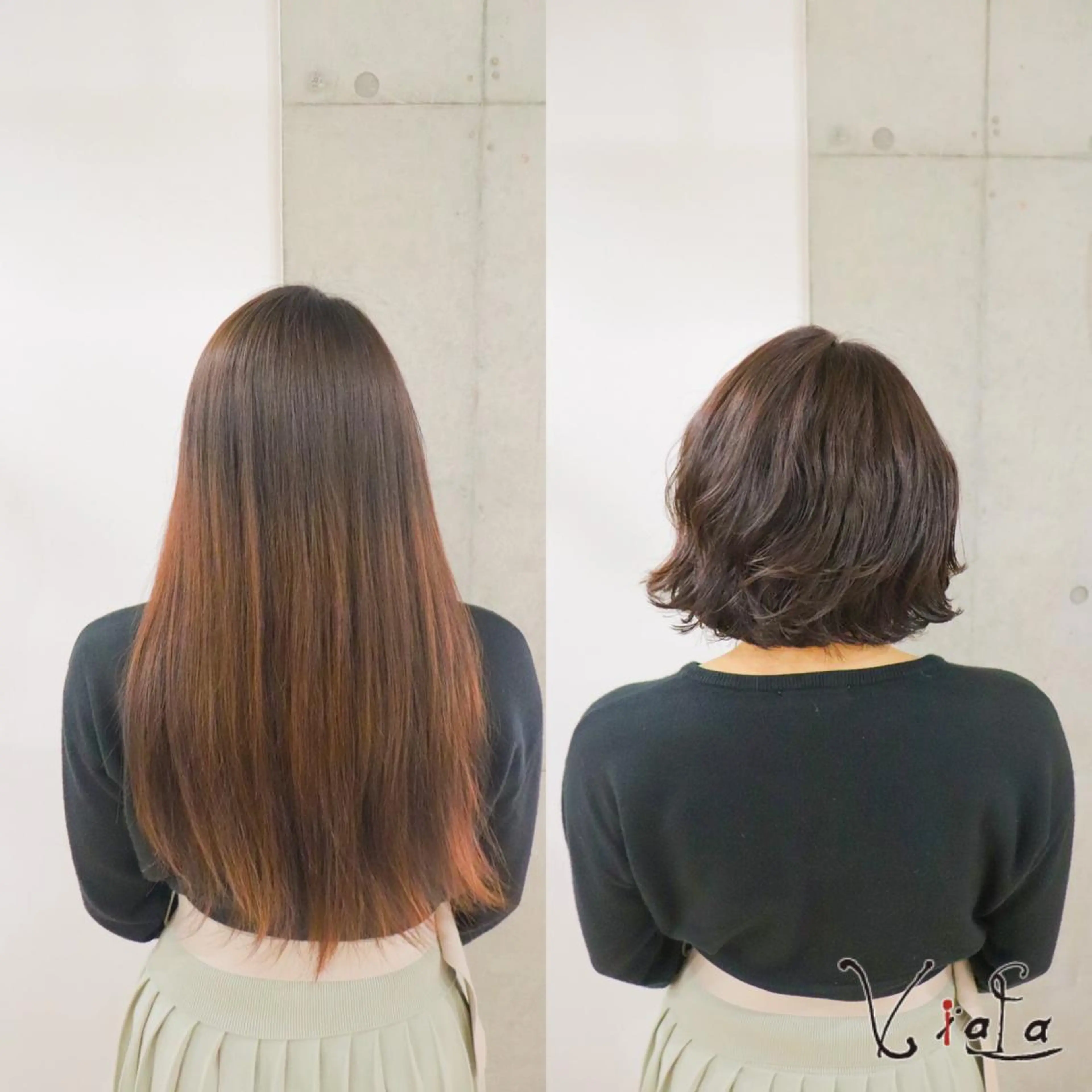 ショート カラー パーマ ViaLa Hair 🌈すずきたくむ✂︎のヘアスタイル