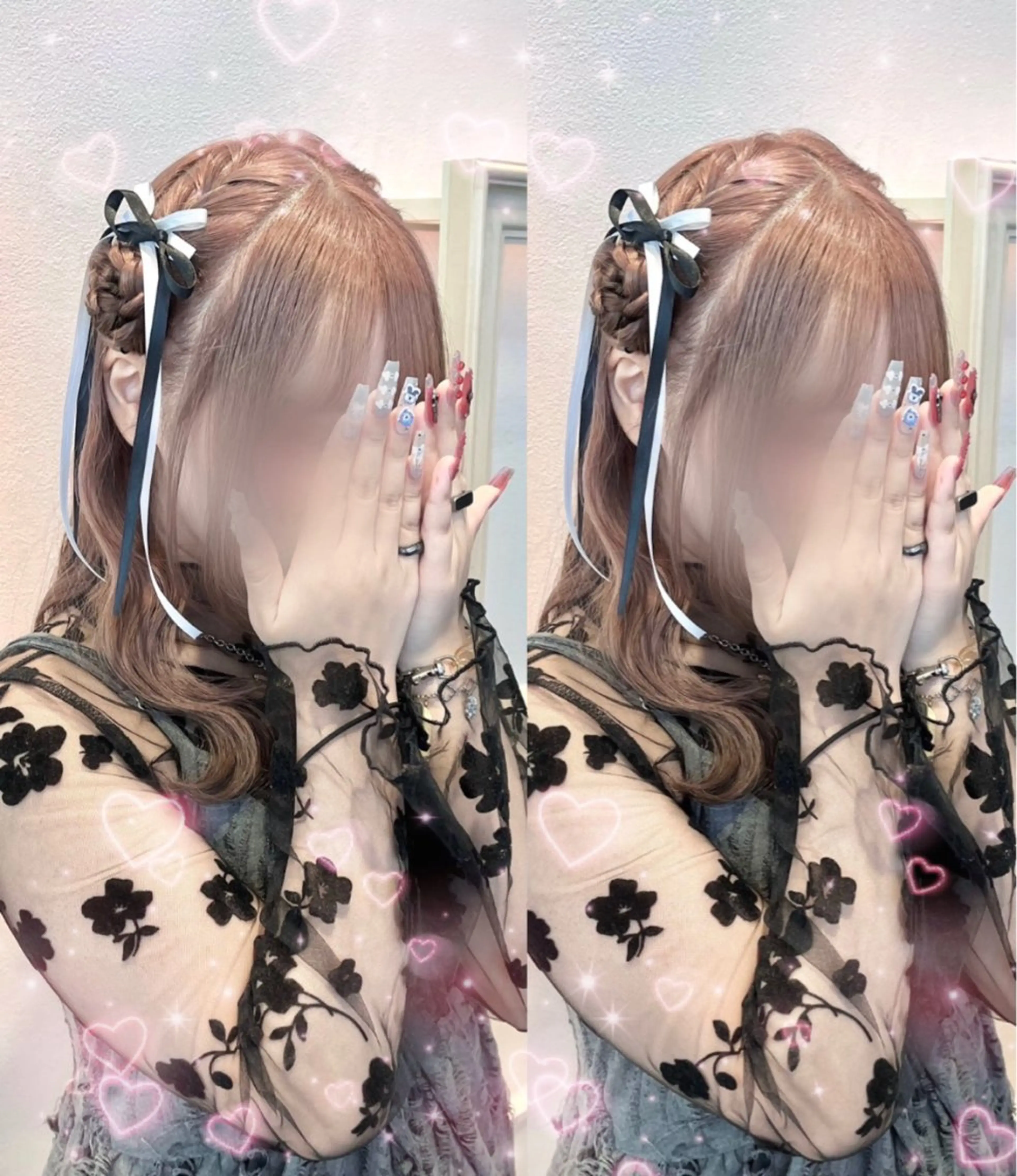 【❕土日祝限定❕】꒰ঌヘアメ系ヘアアレンジ໒꒱𓂃𓈒𓏸 🎀オタ活 ライブ イベント前にぜひ♡🎀の写真