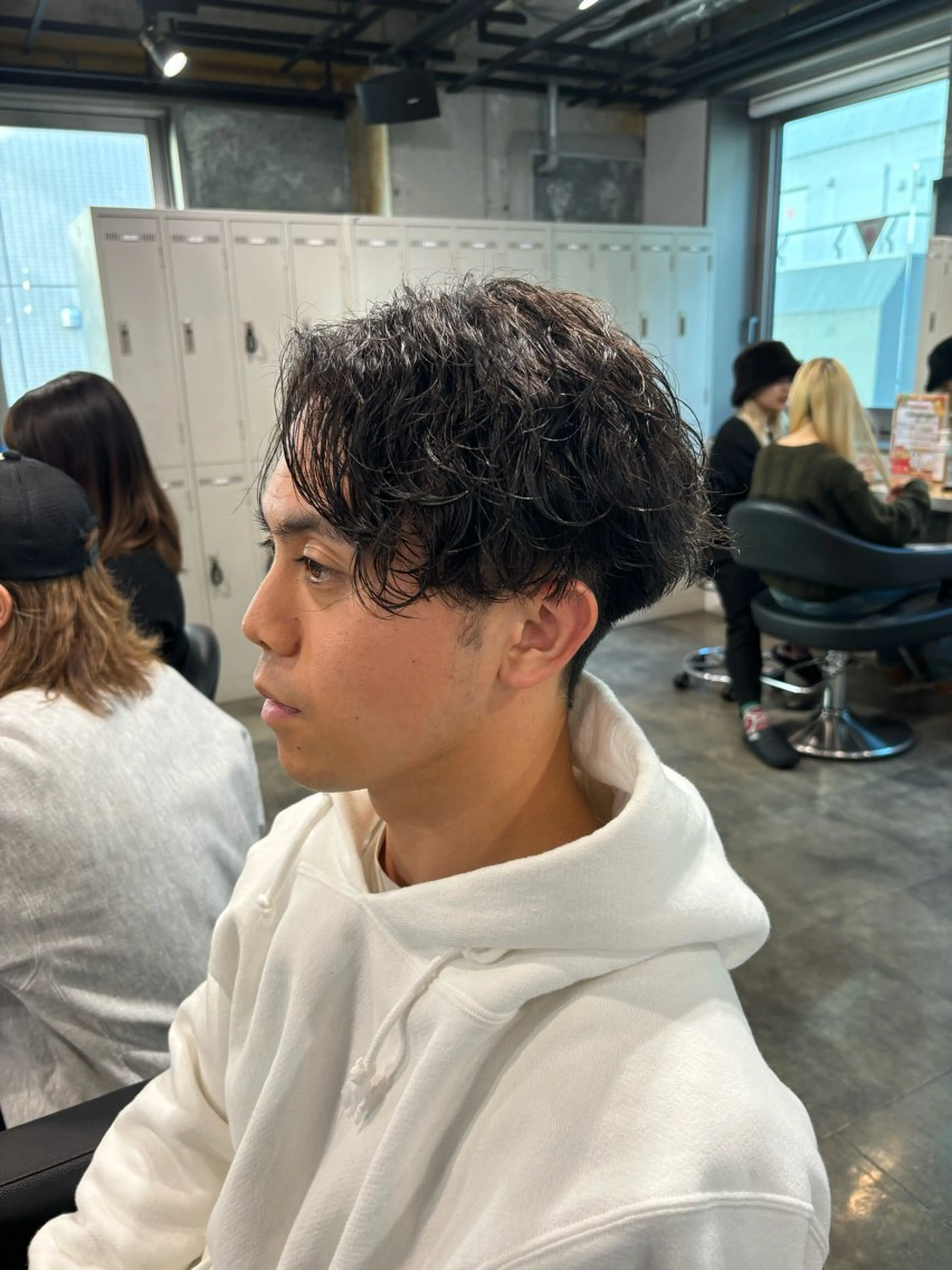 メンズ カット パーマ 🪽直毛男子の救世主 🪽フェザーパーマのヘアスタイル