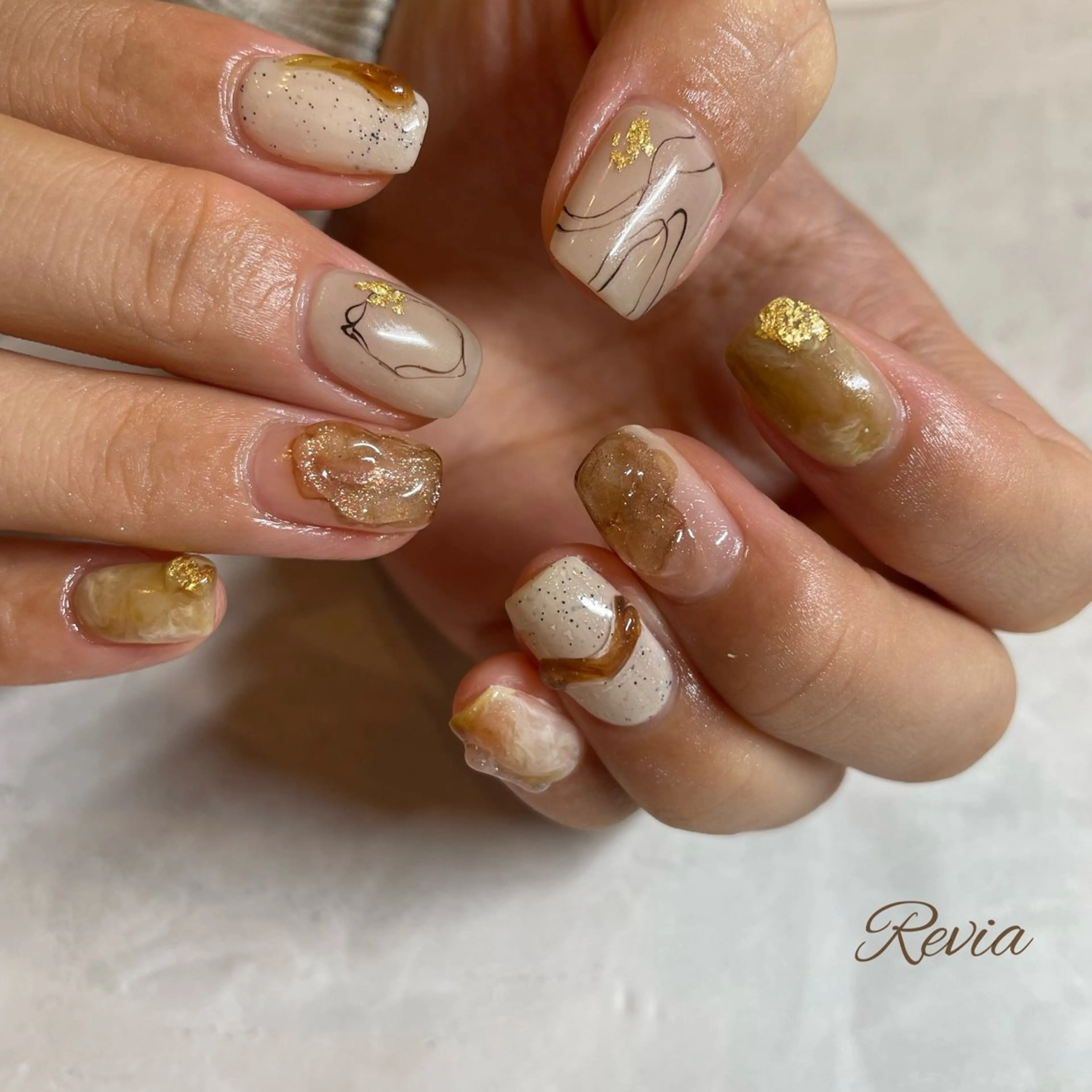 ネイル ハンドネイル ERI Nailistのネイルデザイン