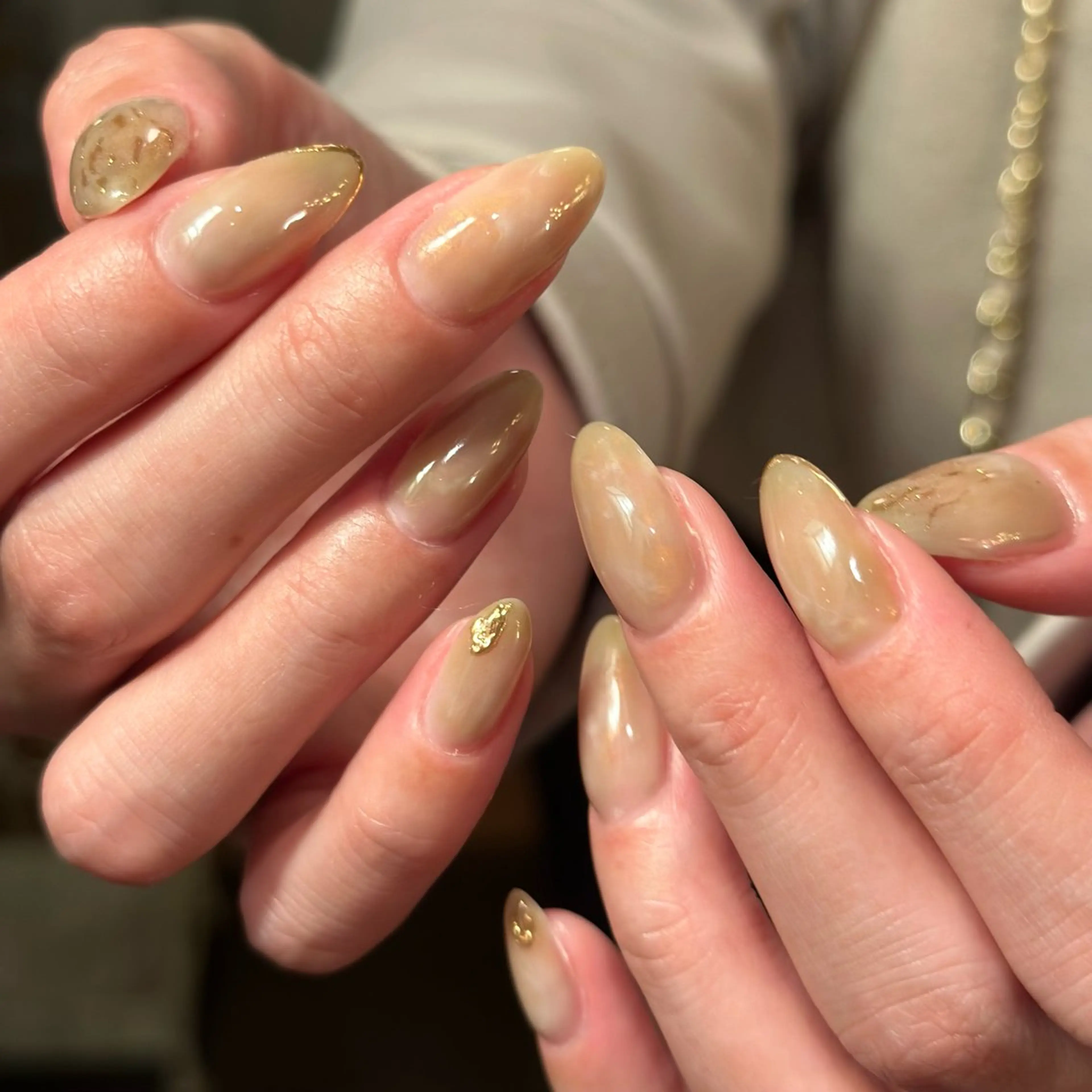 ネイル ニュアンスネイル aoi .のネイルデザイン