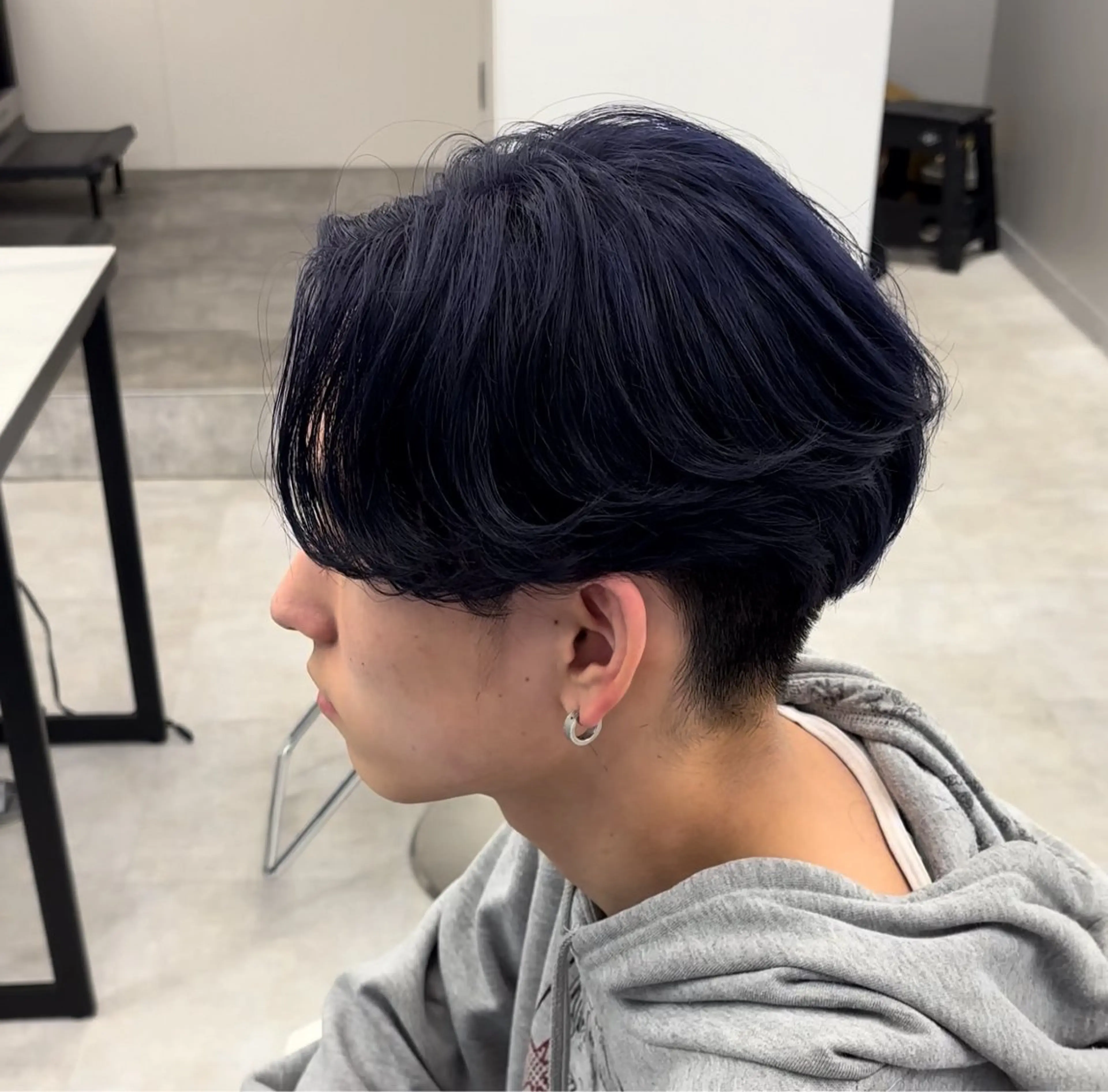 カラー メンズ 森龍馬 メンズ専門美容師のヘアスタイル