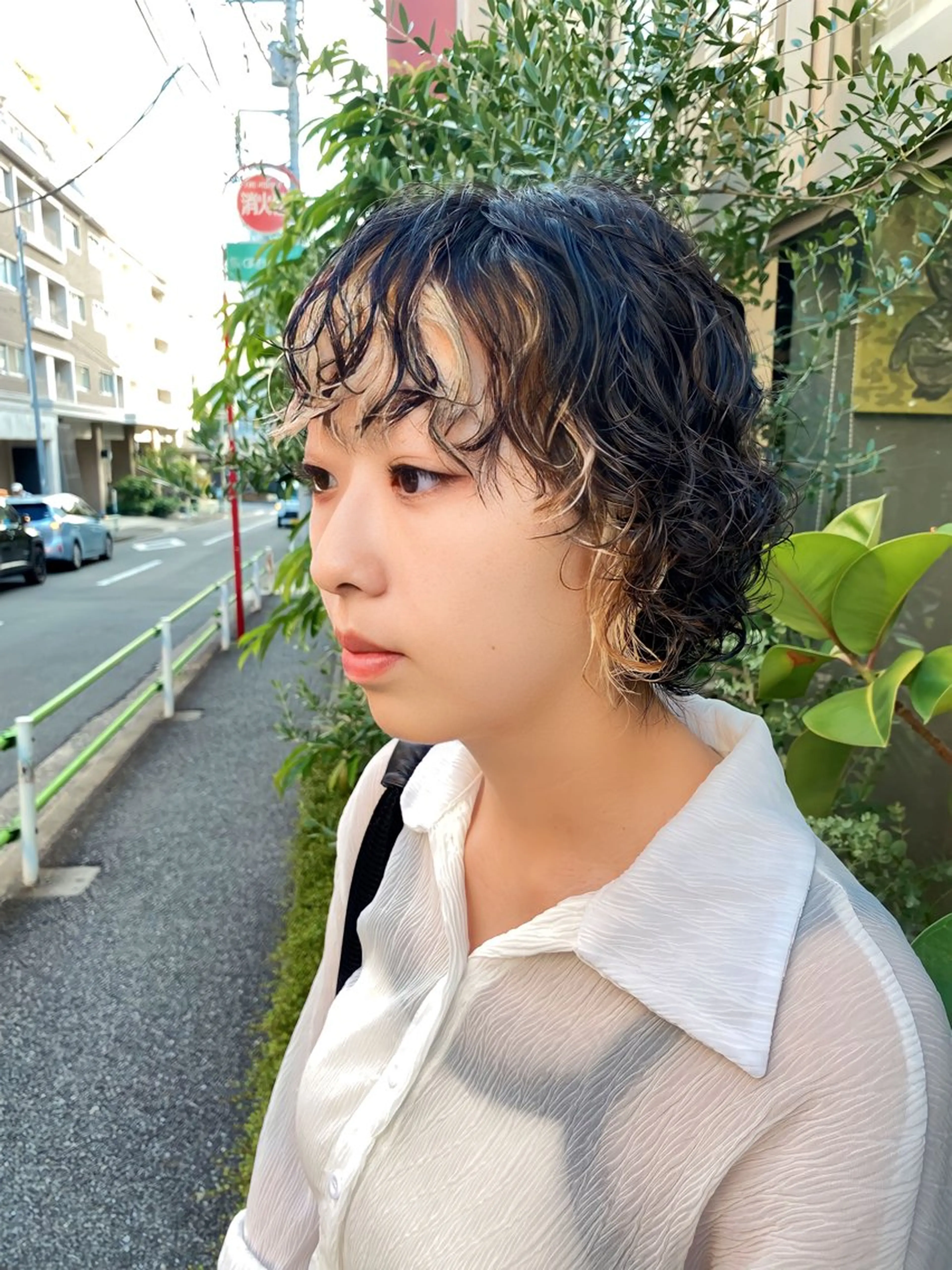 ショート パーマ 低ダメージパーマ ケアパーマ/武田明大のヘアスタイル