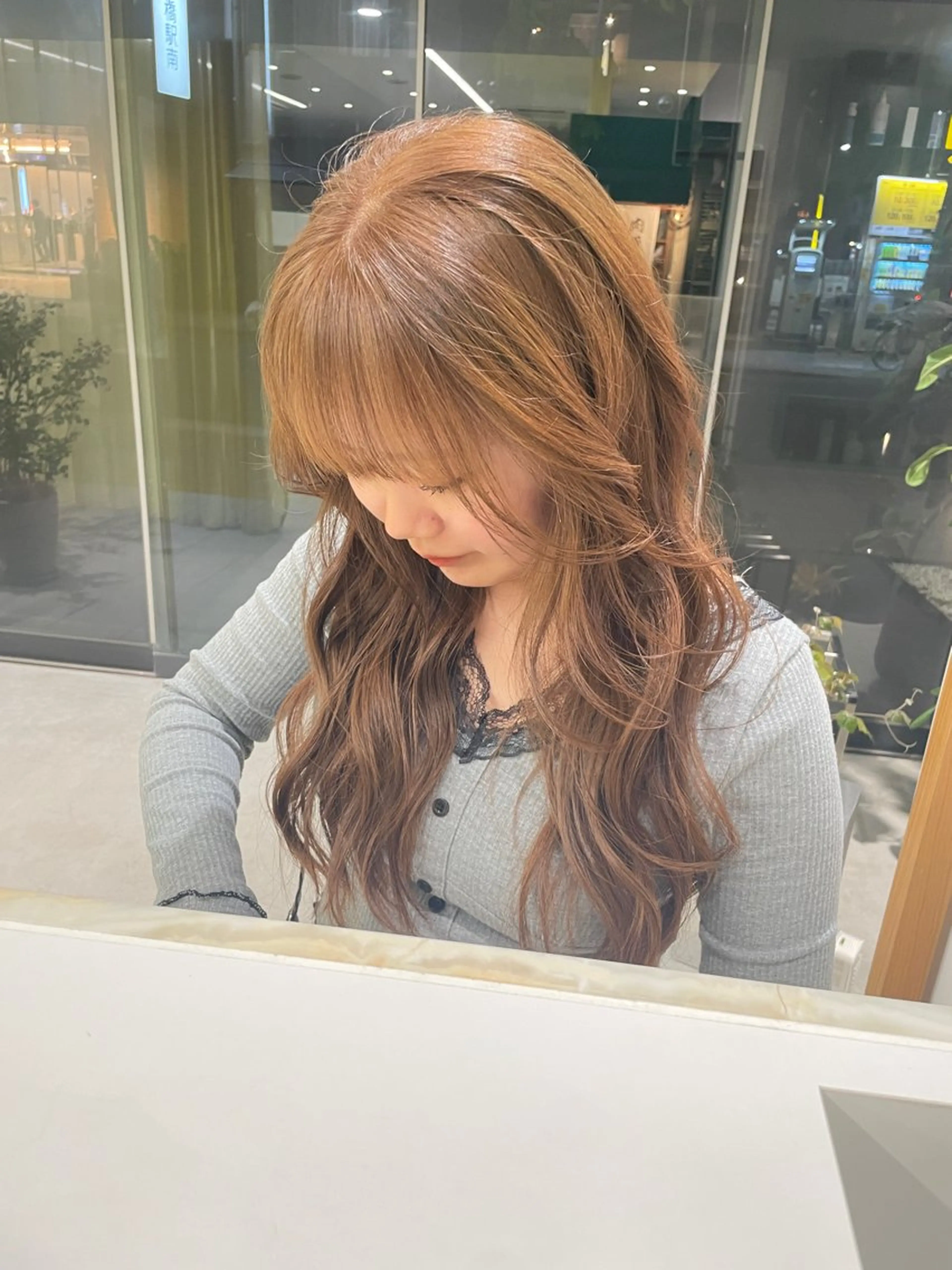 ブリーチなしWカラー➕SB🪽ྀི𓊆女性限定𓊇の写真