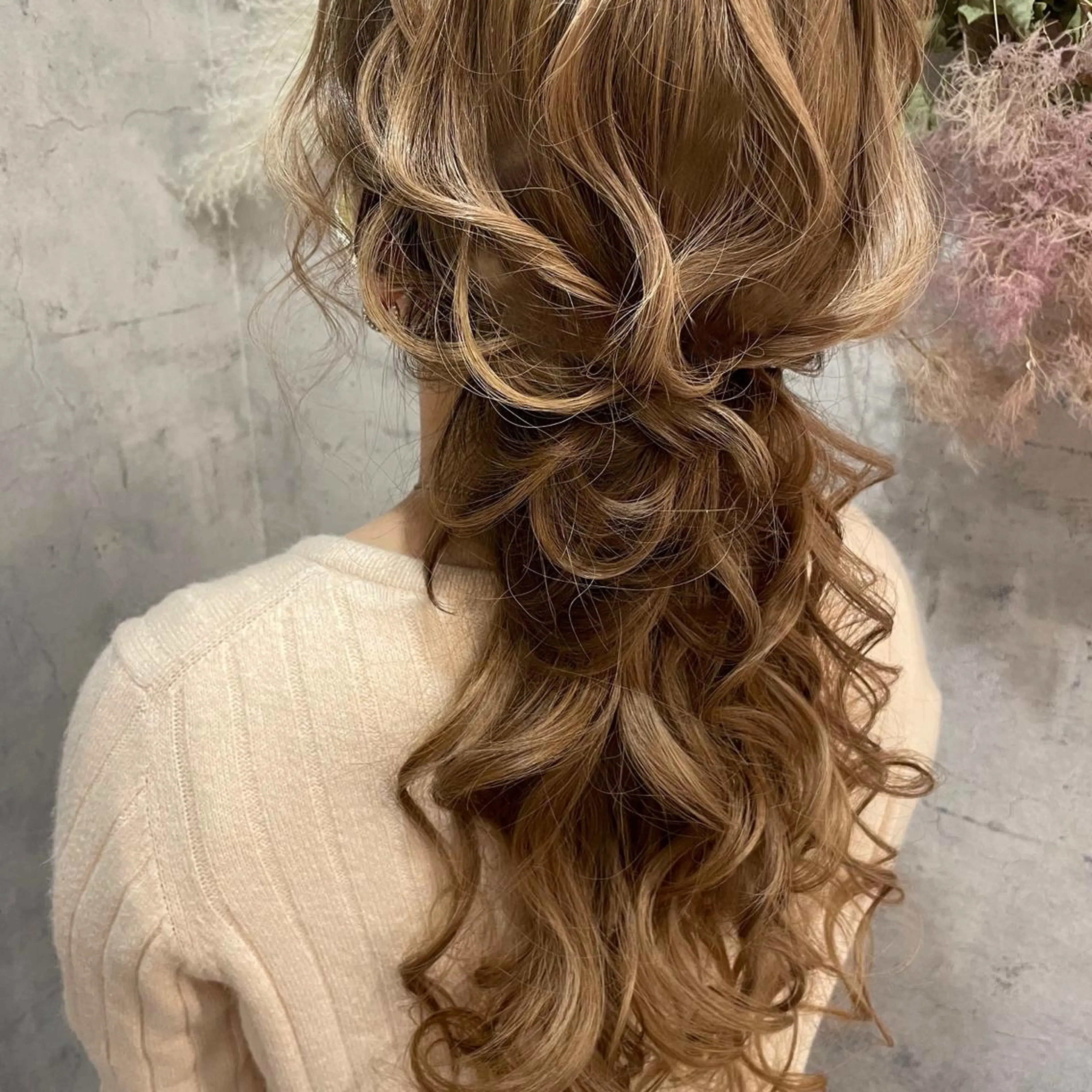 ロング ヘアアレンジ ヘアセット 【カメレオン】 上村 祥子のその他イメージ