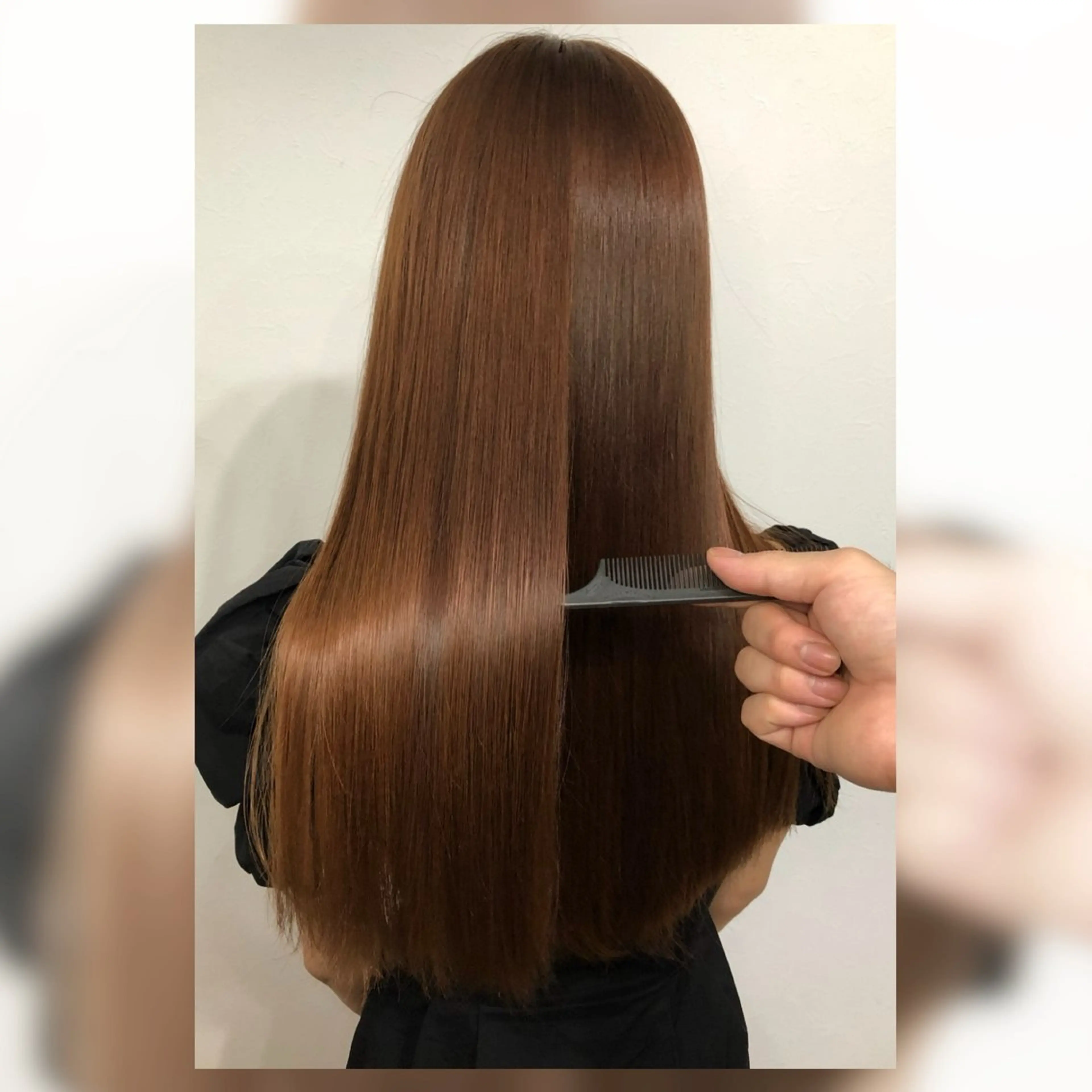 ロング カラー 髪質改善 トリートメント ✨髪質改善×透明感 カラー✨岩下哲也のヘアスタイル