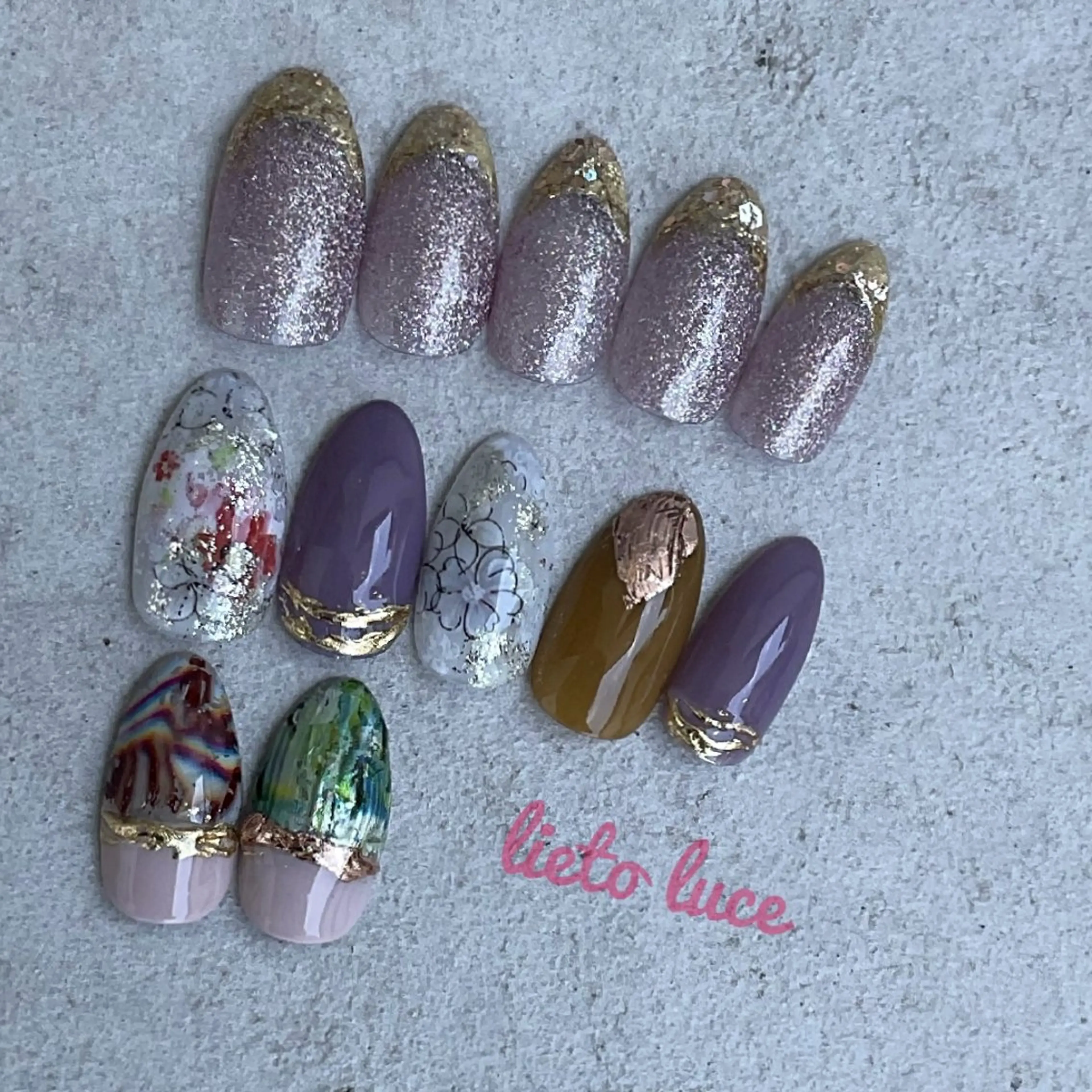 ネイル ハンドネイル lieto luce Yukaのネイルデザイン
