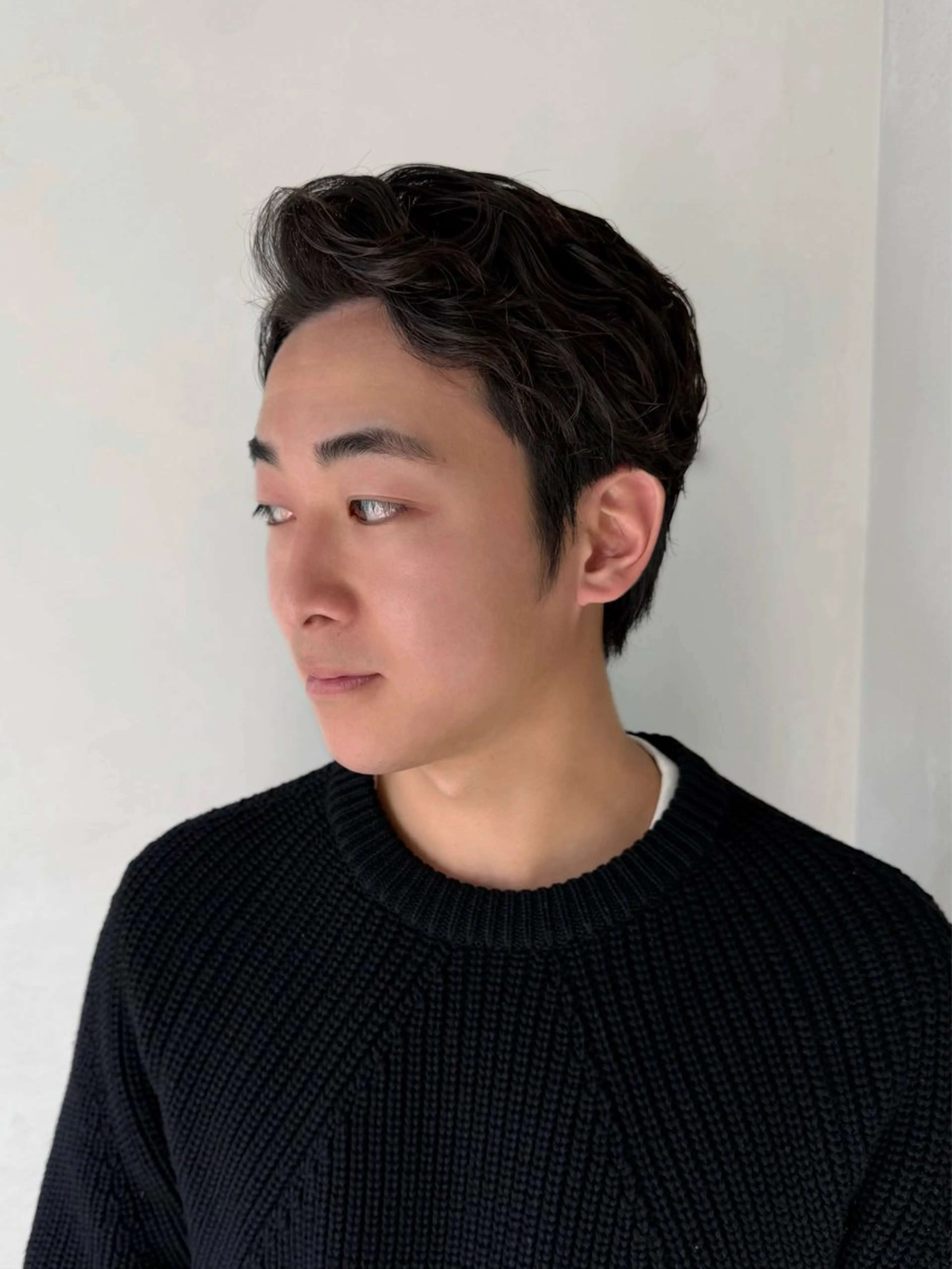 ショート カラー パーマ ヘアアレンジ メンズ カット ヘアカラー パーマ トリートメント 【毛流れヘア】 人気No.1/ユウキのヘアスタイル