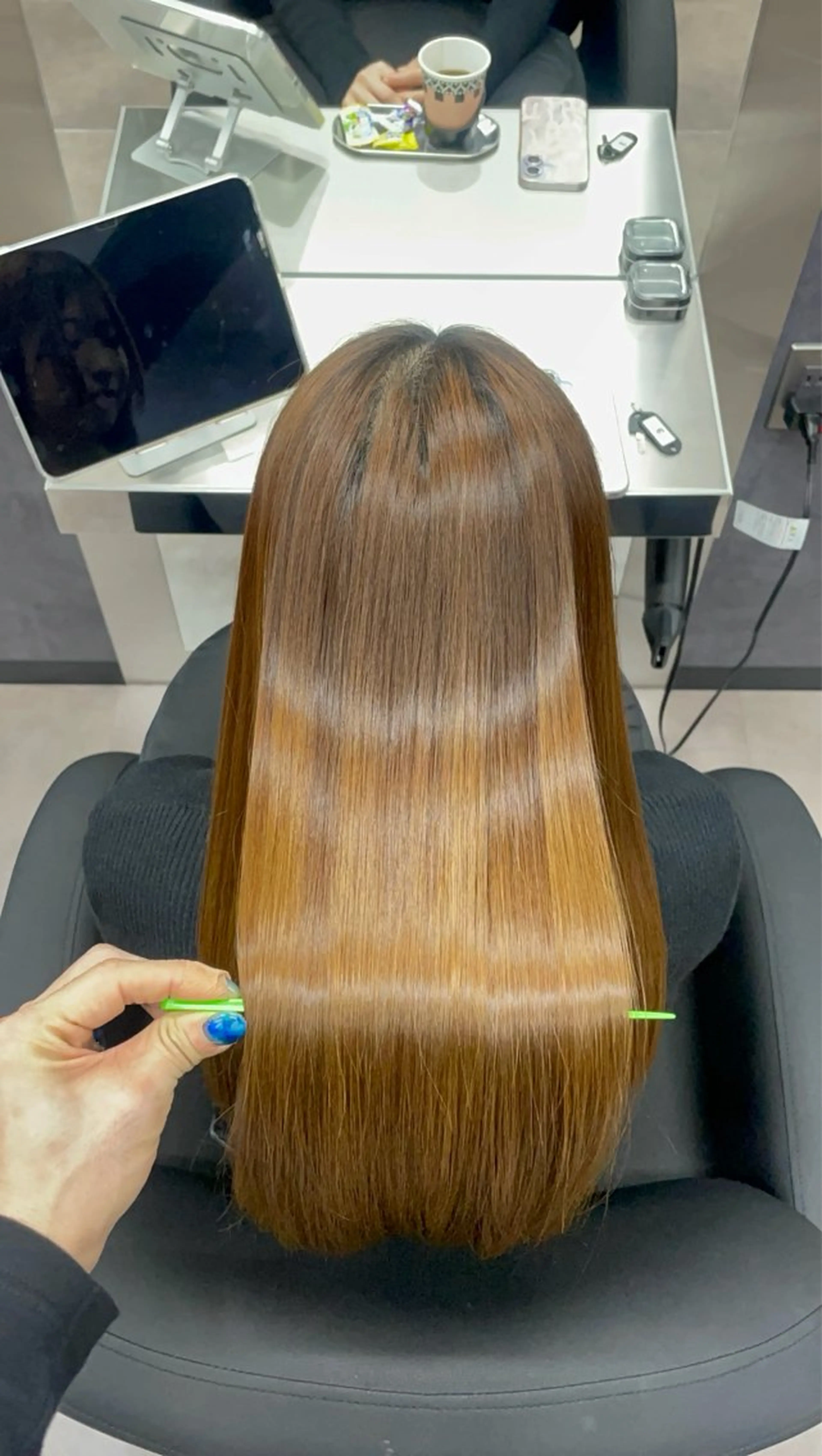 ロング カット 縮毛矯正 トリートメント CYNTHIADUE 店長｜ IRISUのヘアスタイル