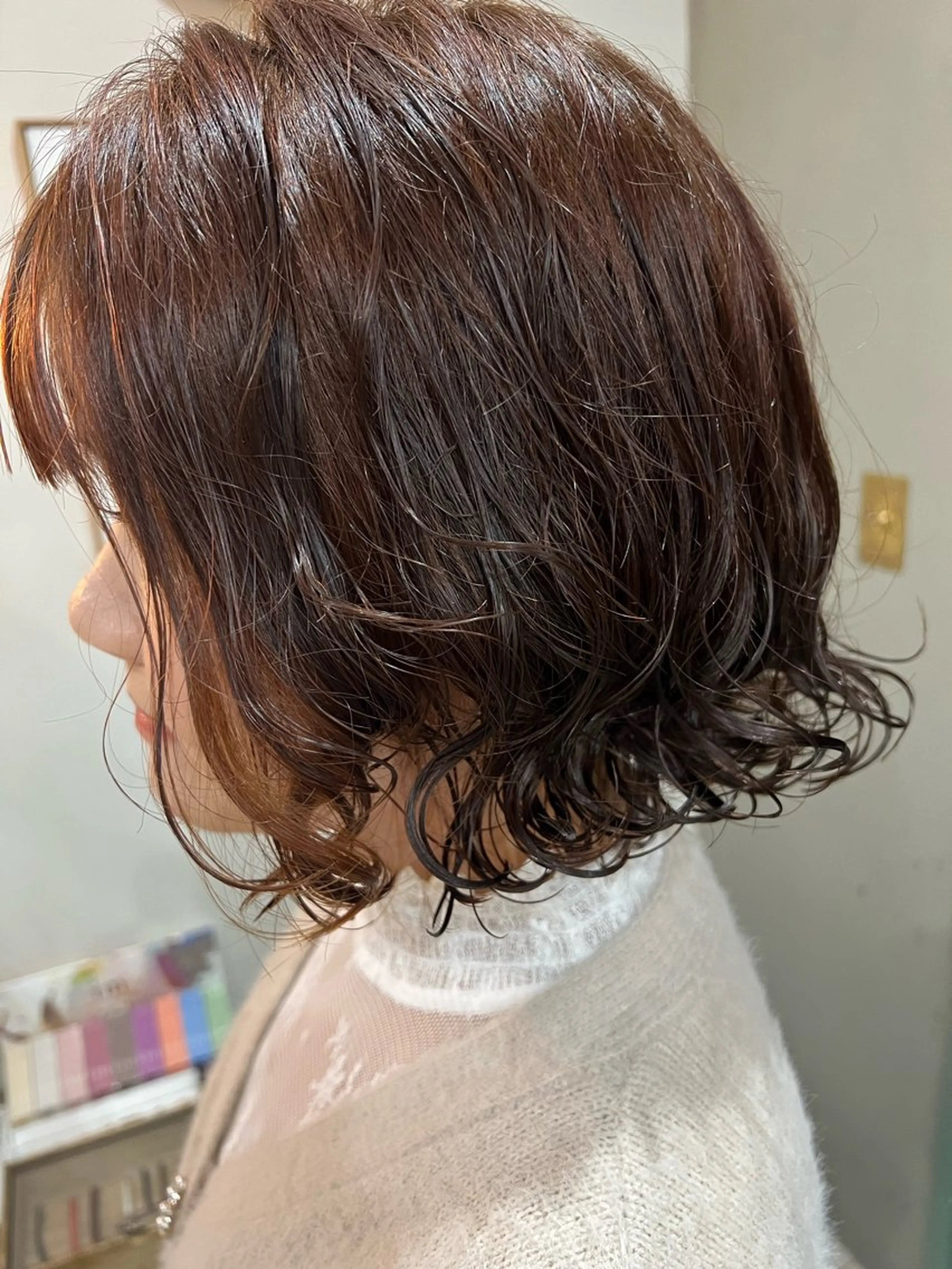 カット＋デジタルケアトリートメントパーマ＋スパの写真