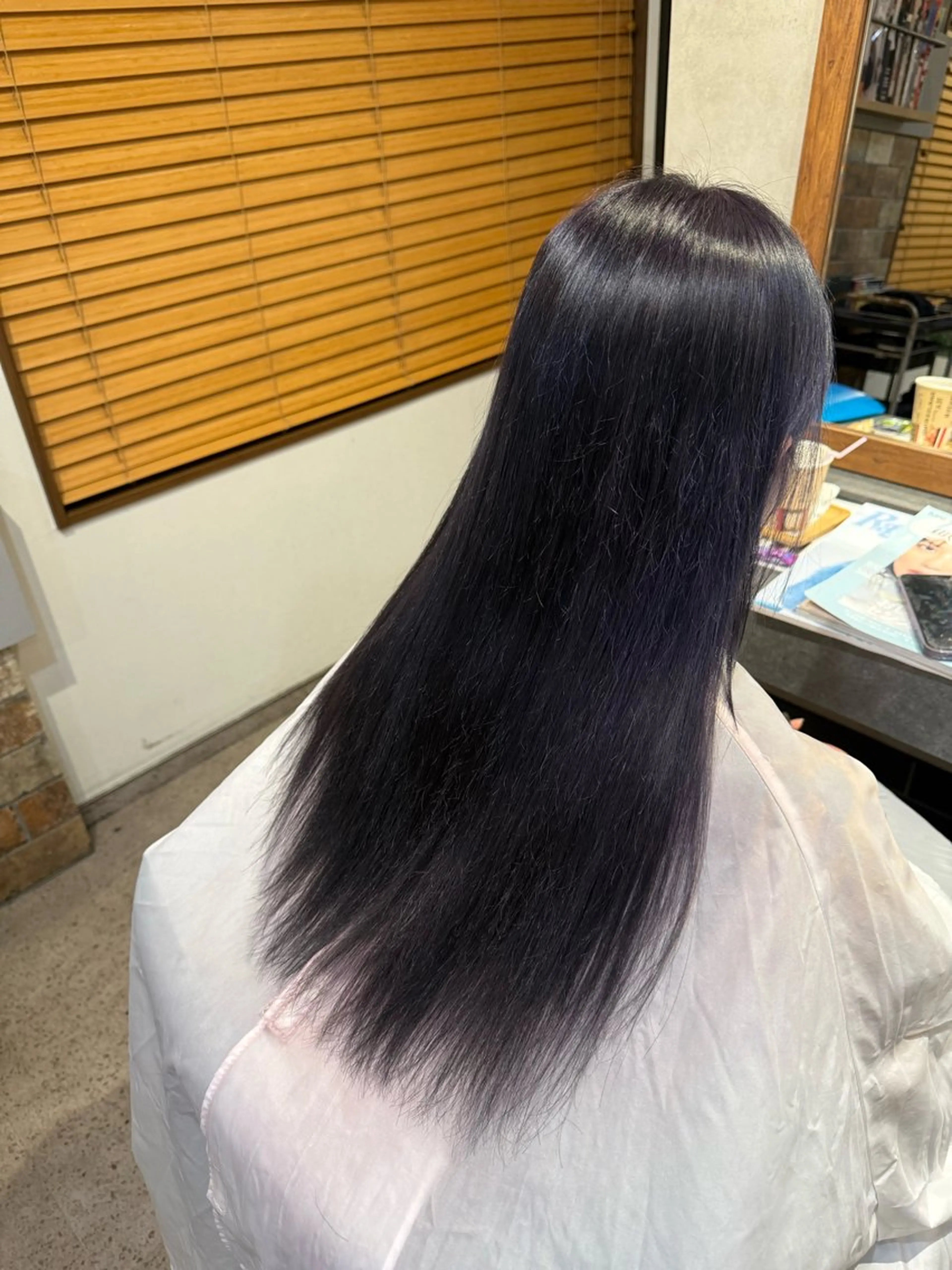 カラー ラベンダーカラー 明 (めい)のヘアスタイル
