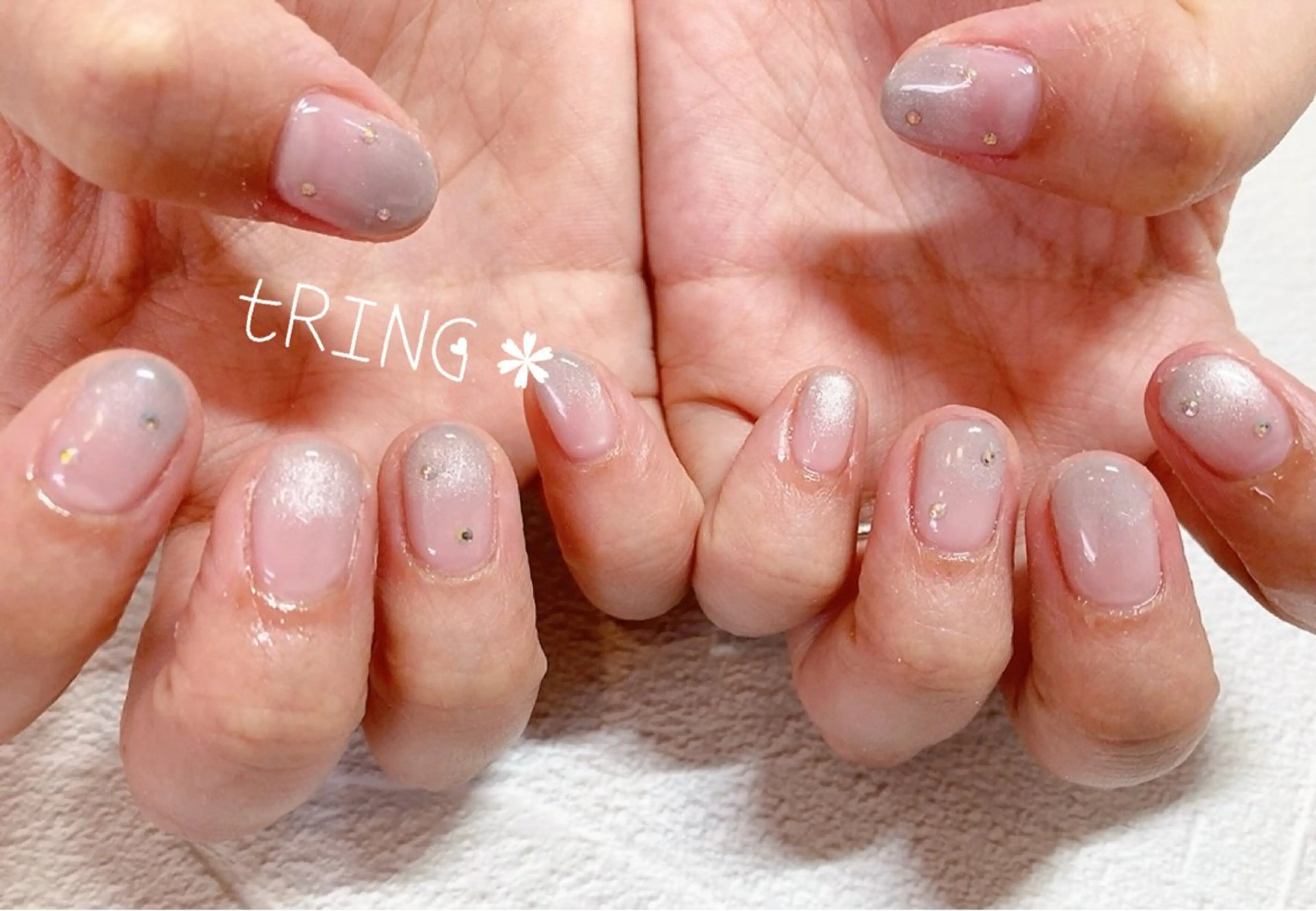 ネイル ハンドネイル tRING* しいの木台のネイルデザイン