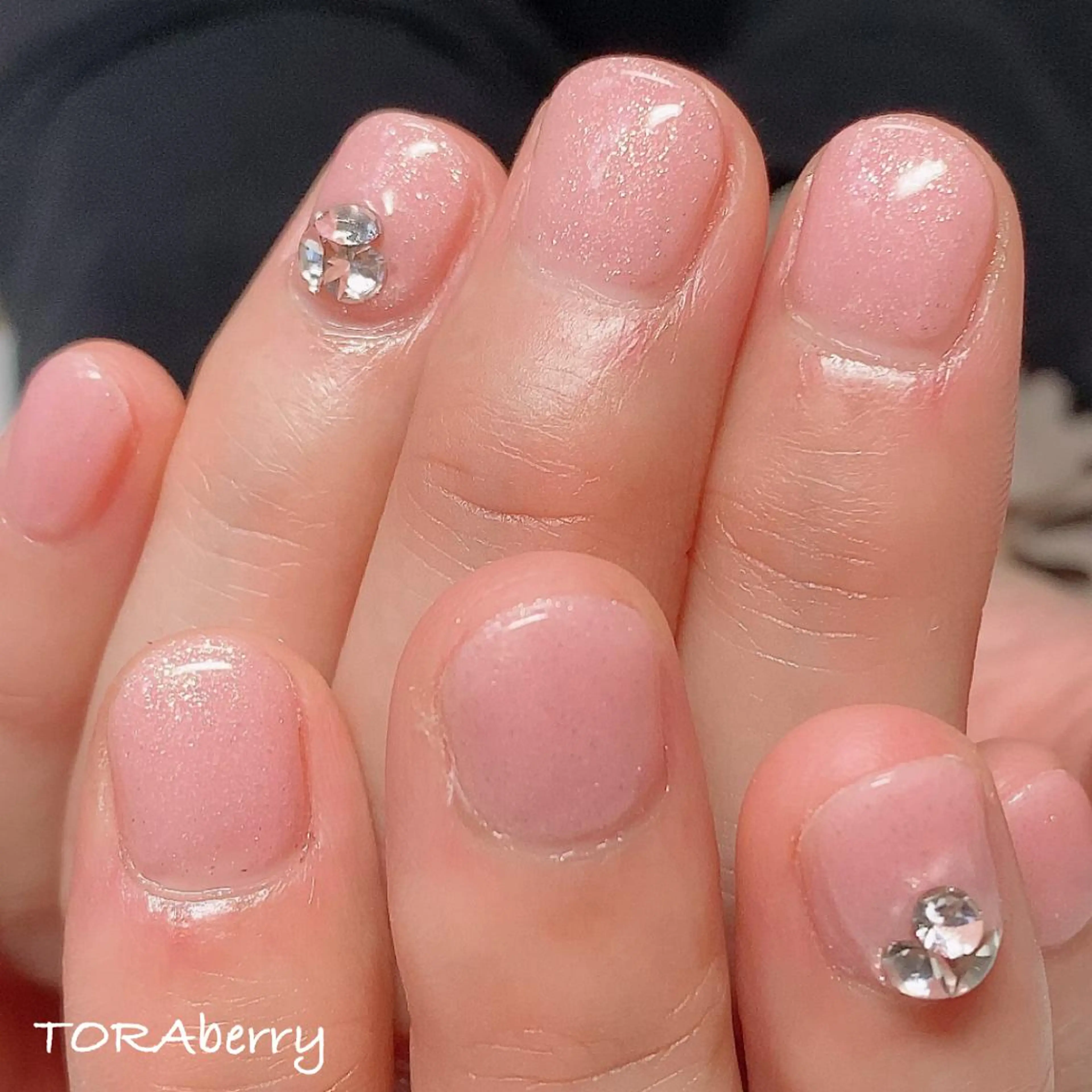 ネイル ショートネイル ハンドネイル ネイリスト なつみのネイルデザイン