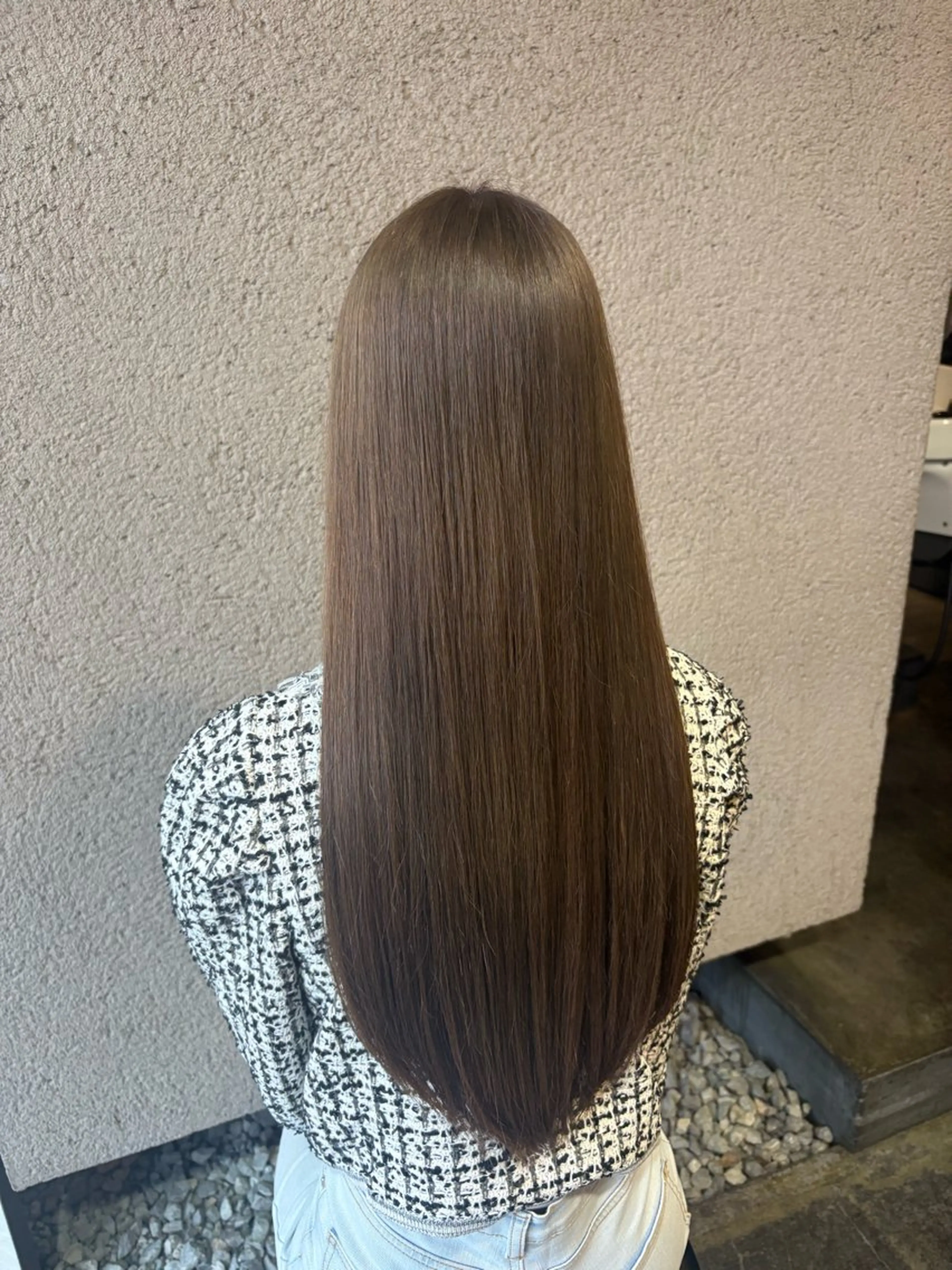 ロング カラー ブラウンカラー オリーブブラウン ヘアカラー SARAJU仁川 _aya🌼のヘアスタイル