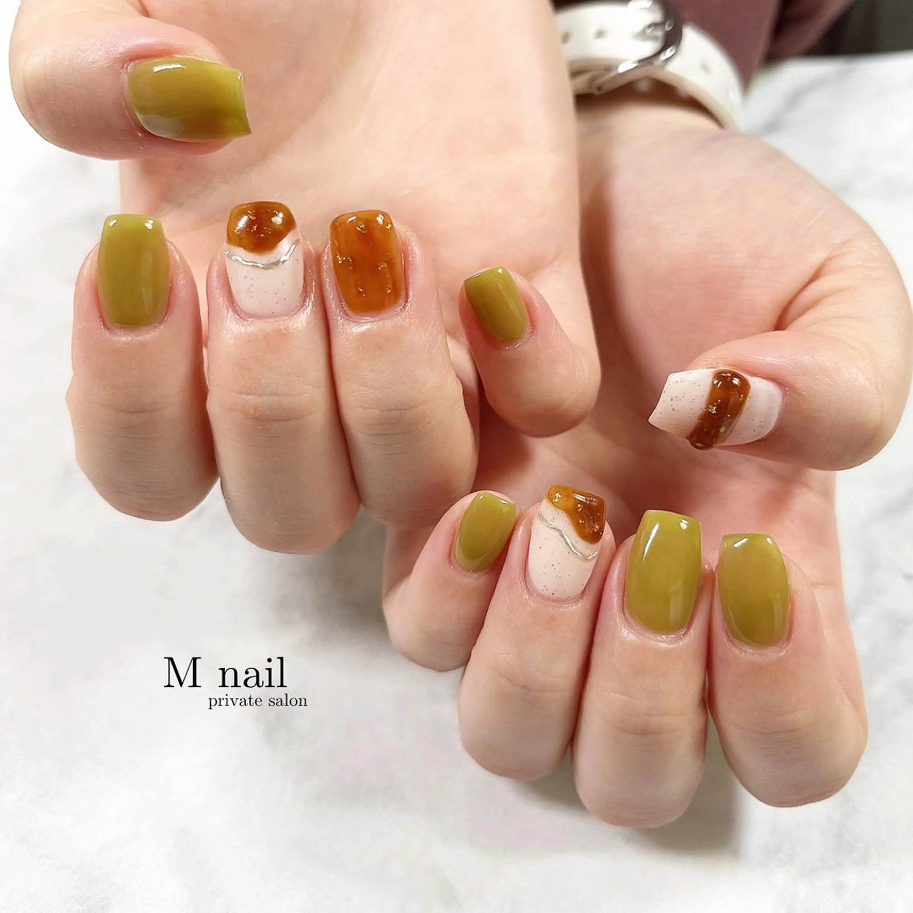 ネイル ハンドネイル M nailのネイルデザイン