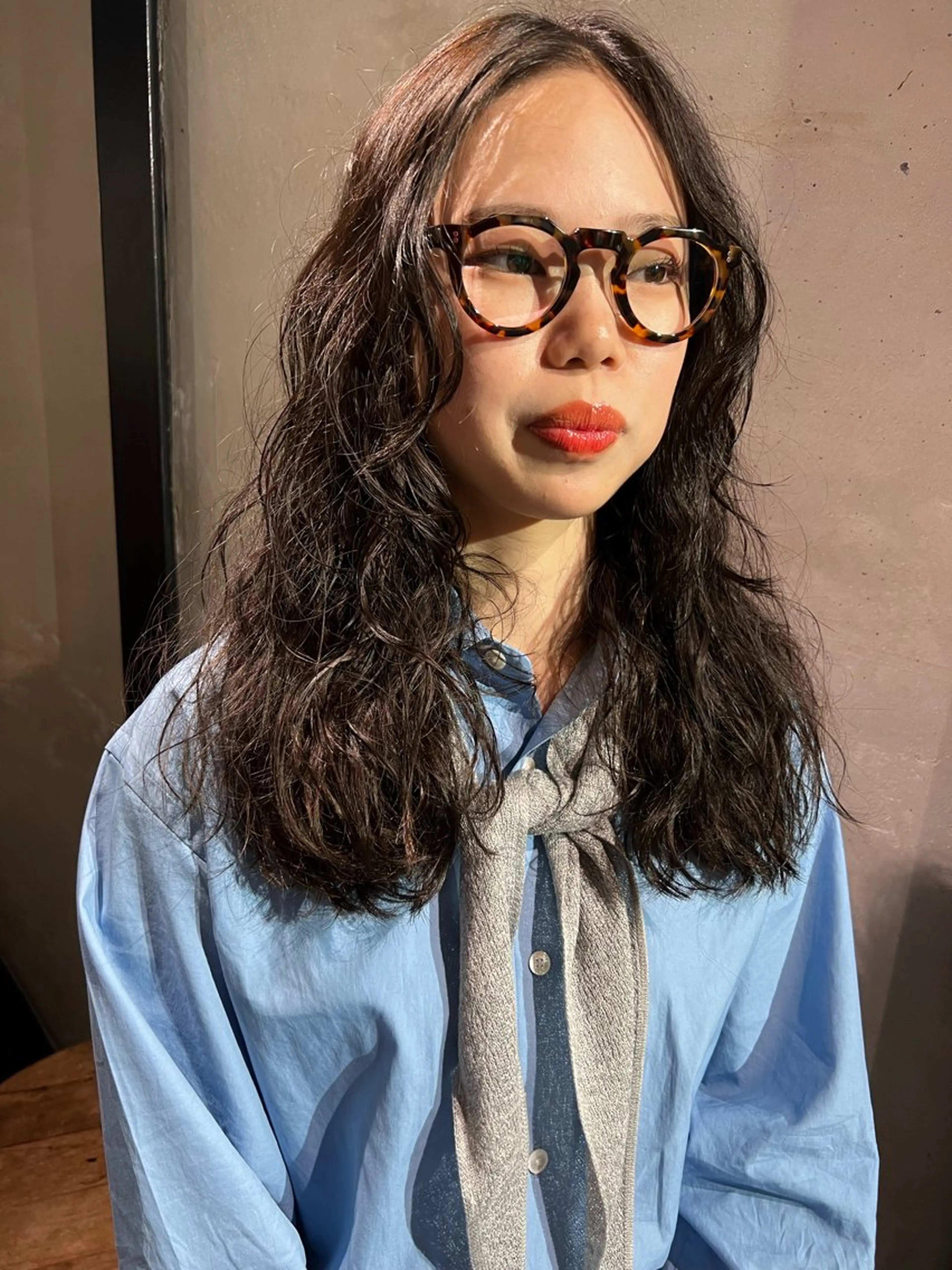 ロング パーマ 【原宿美容師】なん ちゃんのヘアスタイル