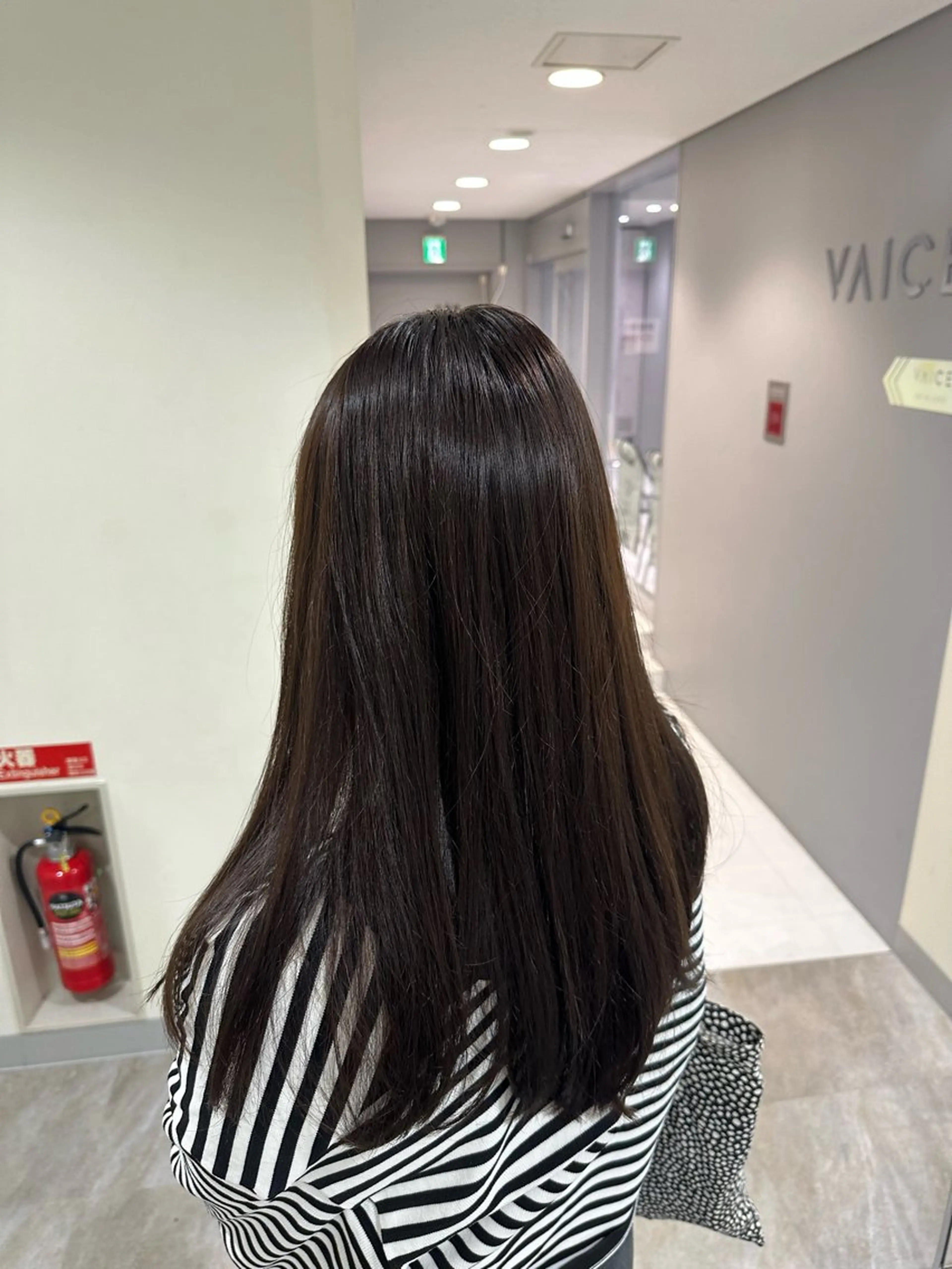 カラー ブラウンカラー 艶髪ハイトーン✖️ デザインシュンペイのヘアスタイル