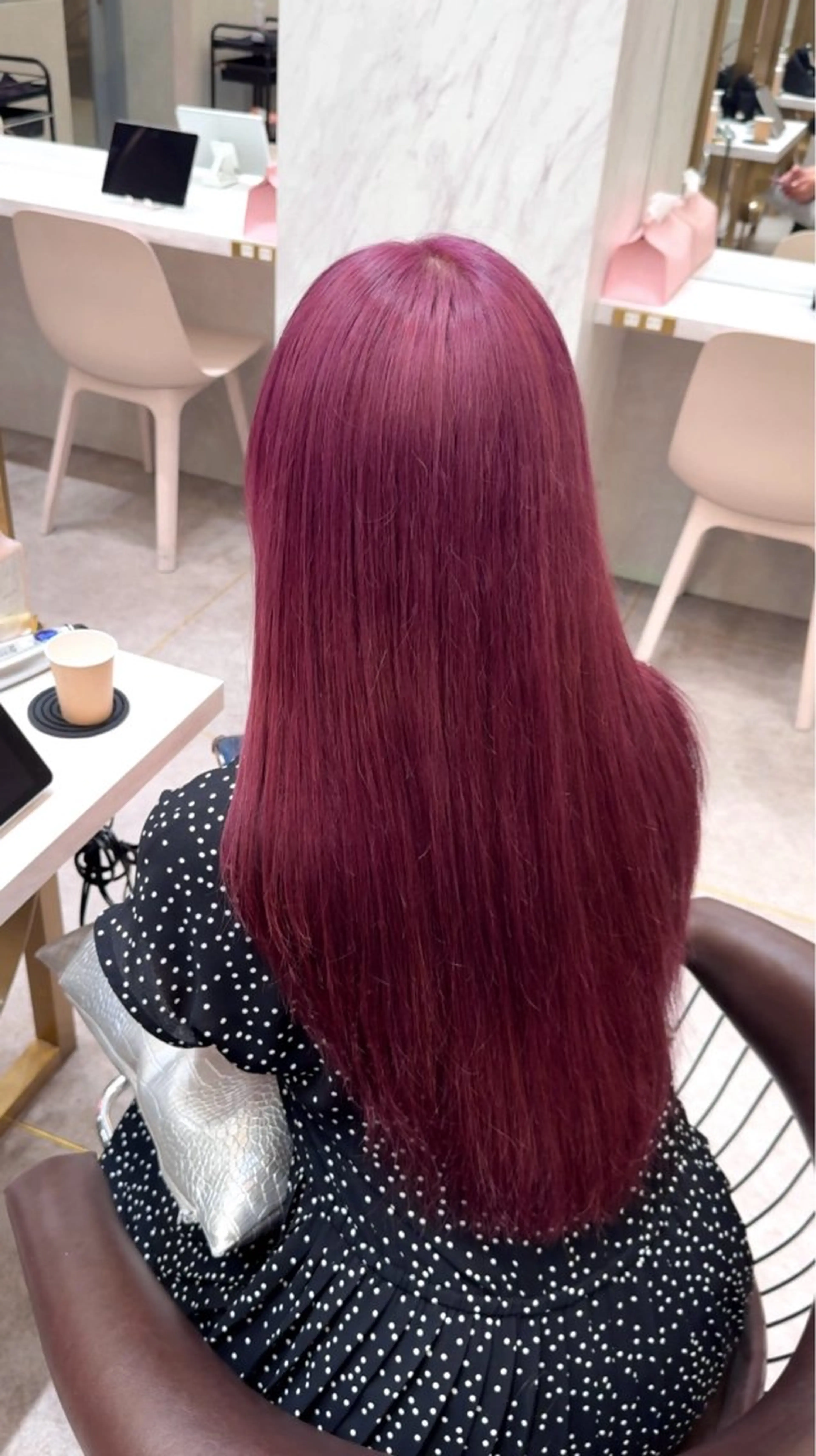 ロング ピンクラベンダー ヘアカラー 💎kyohei／ 透明感カラー💎のヘアスタイル