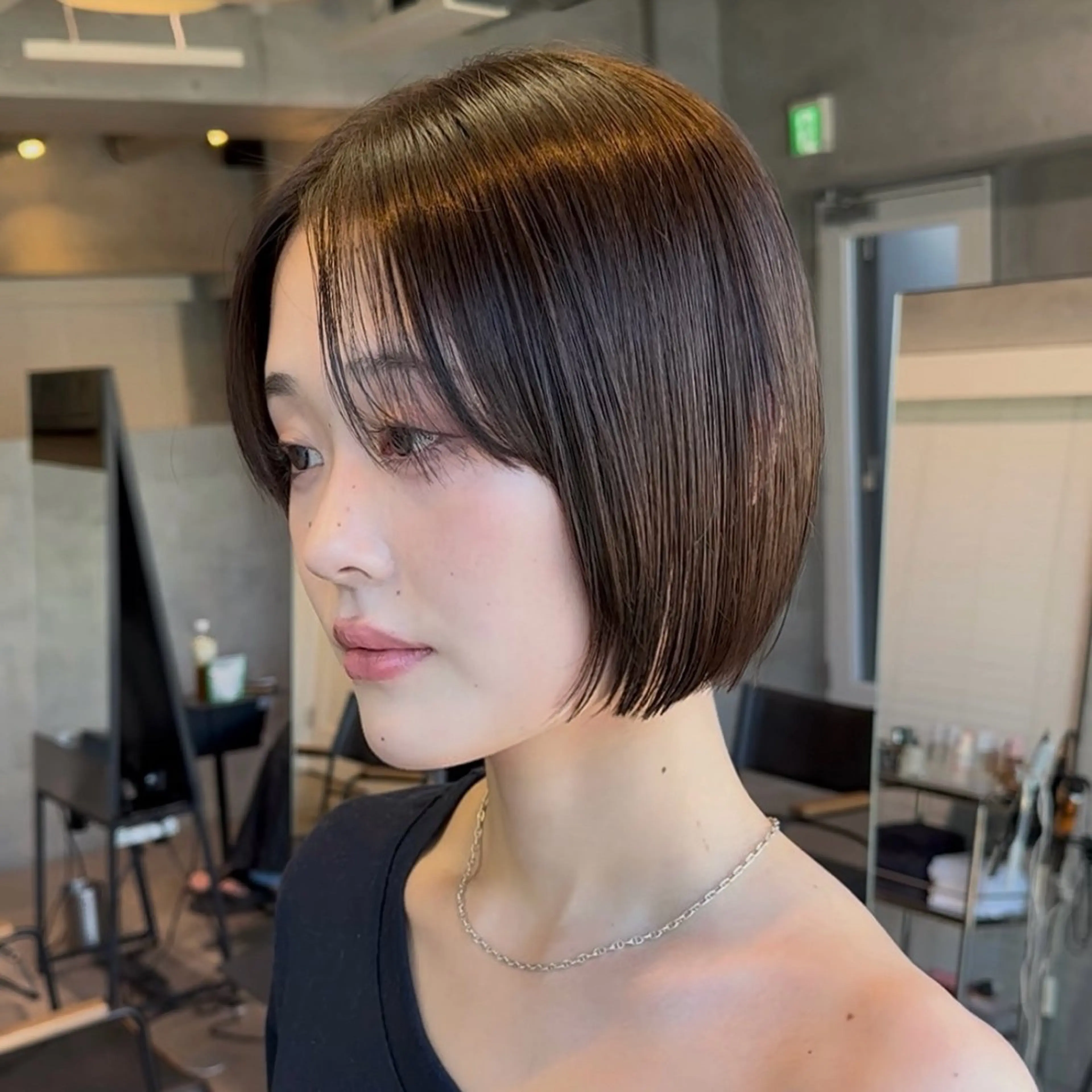 ショート ショートボブ ボブレイヤー ボブ レイヤーカット ショートヘア カット ヘアカラー オシャレ髪✔️ 店長オオキアキヒロのヘアスタイル