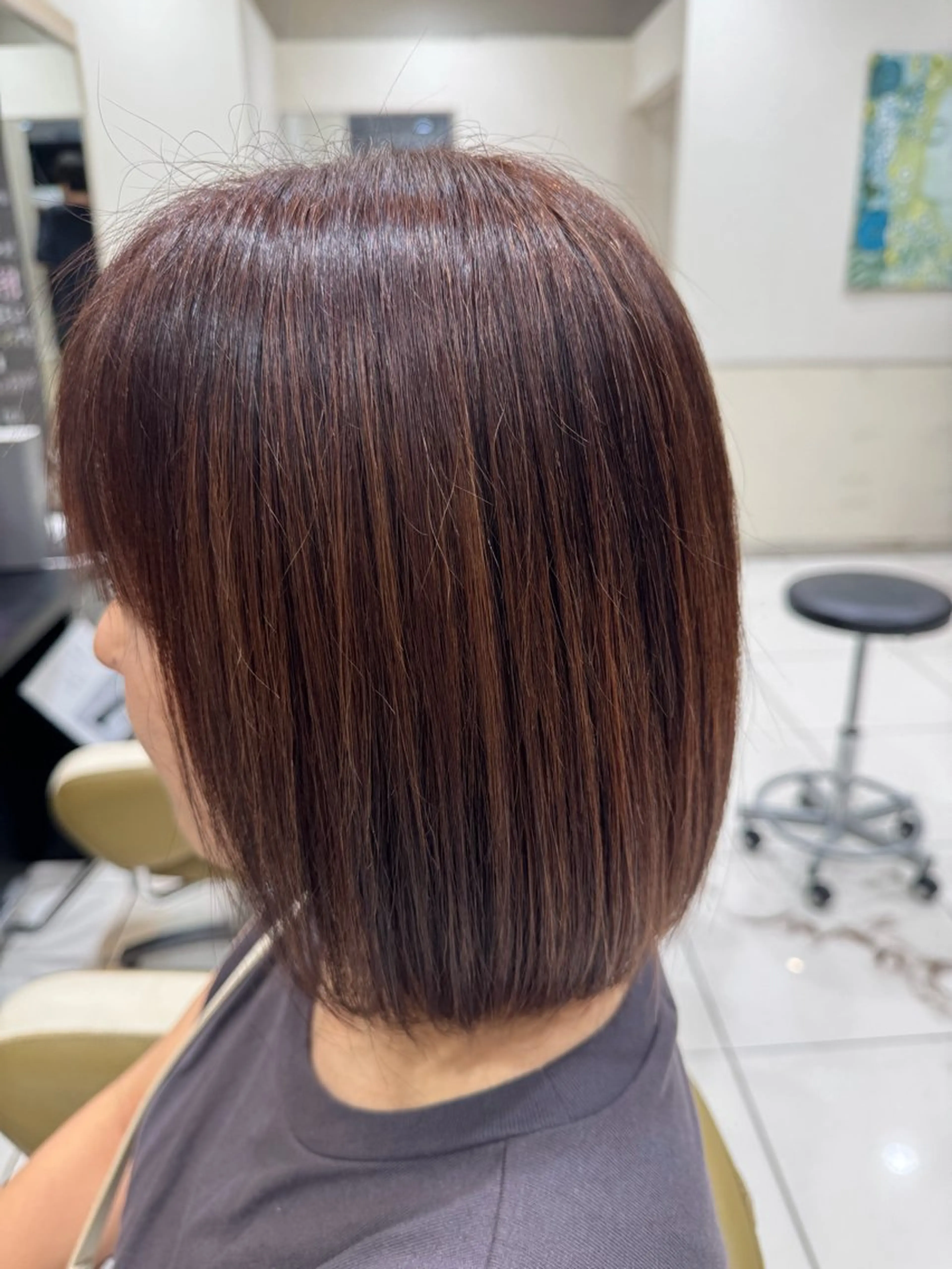 ミディアム ボブ 福井 皓貴のヘアスタイル