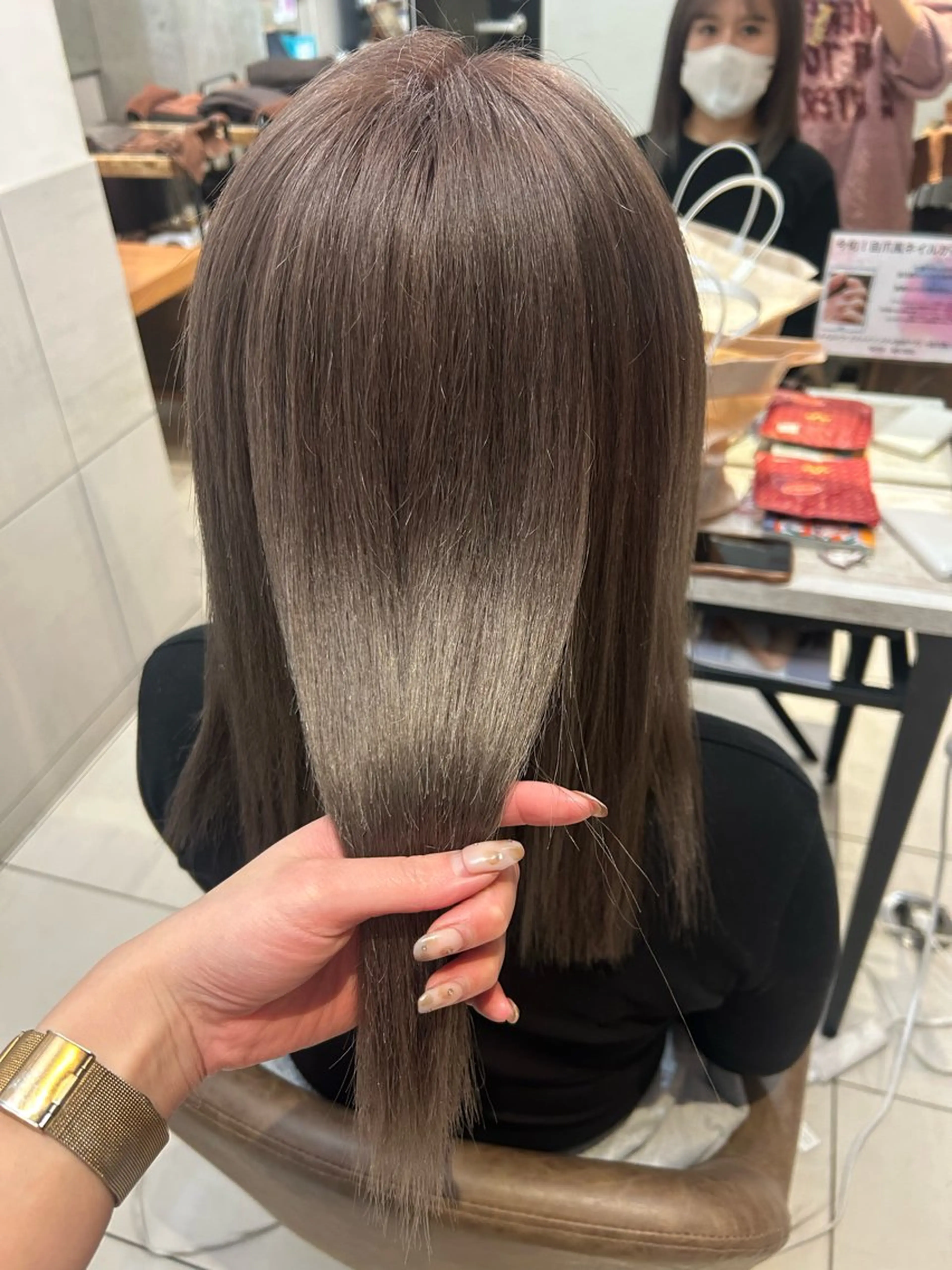 セミロング カラー カット ヘアカラー トリートメント 袴着付け予約受付中/ 渡辺奈緒のその他イメージ