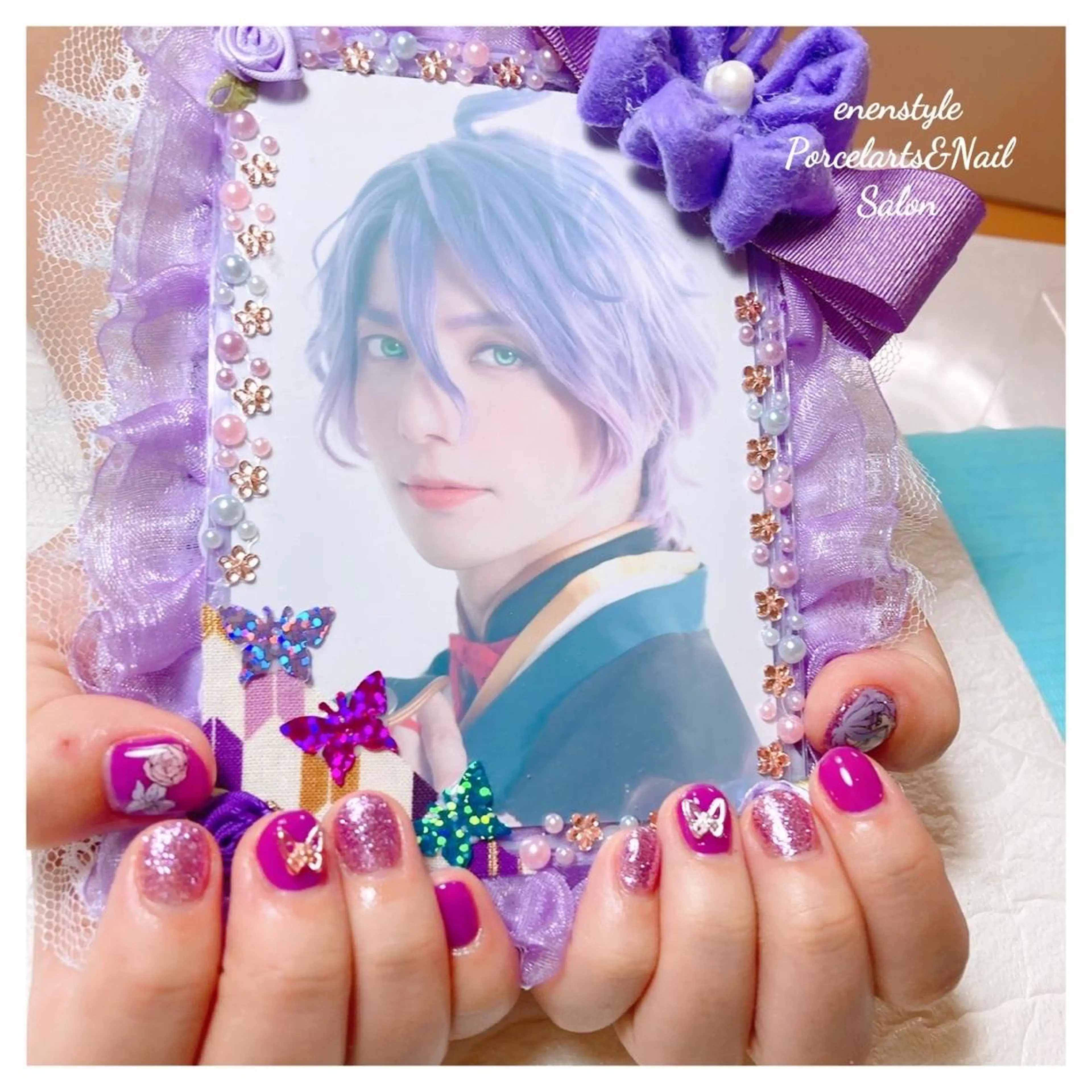 ミディアム ネイル 👑enen style👑のネイルデザイン