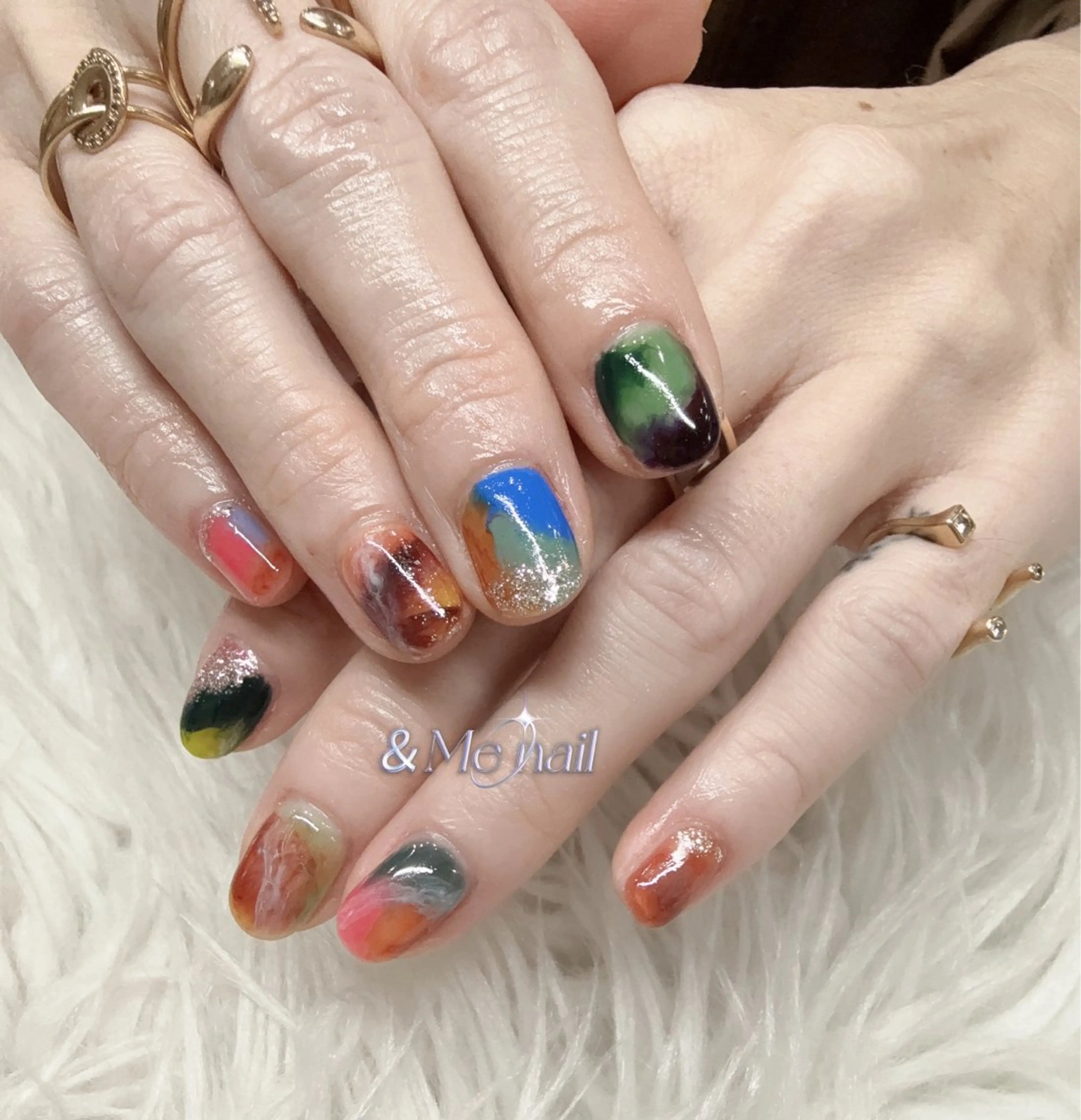 ネイル ハンドネイル &ME タカのネイルデザイン
