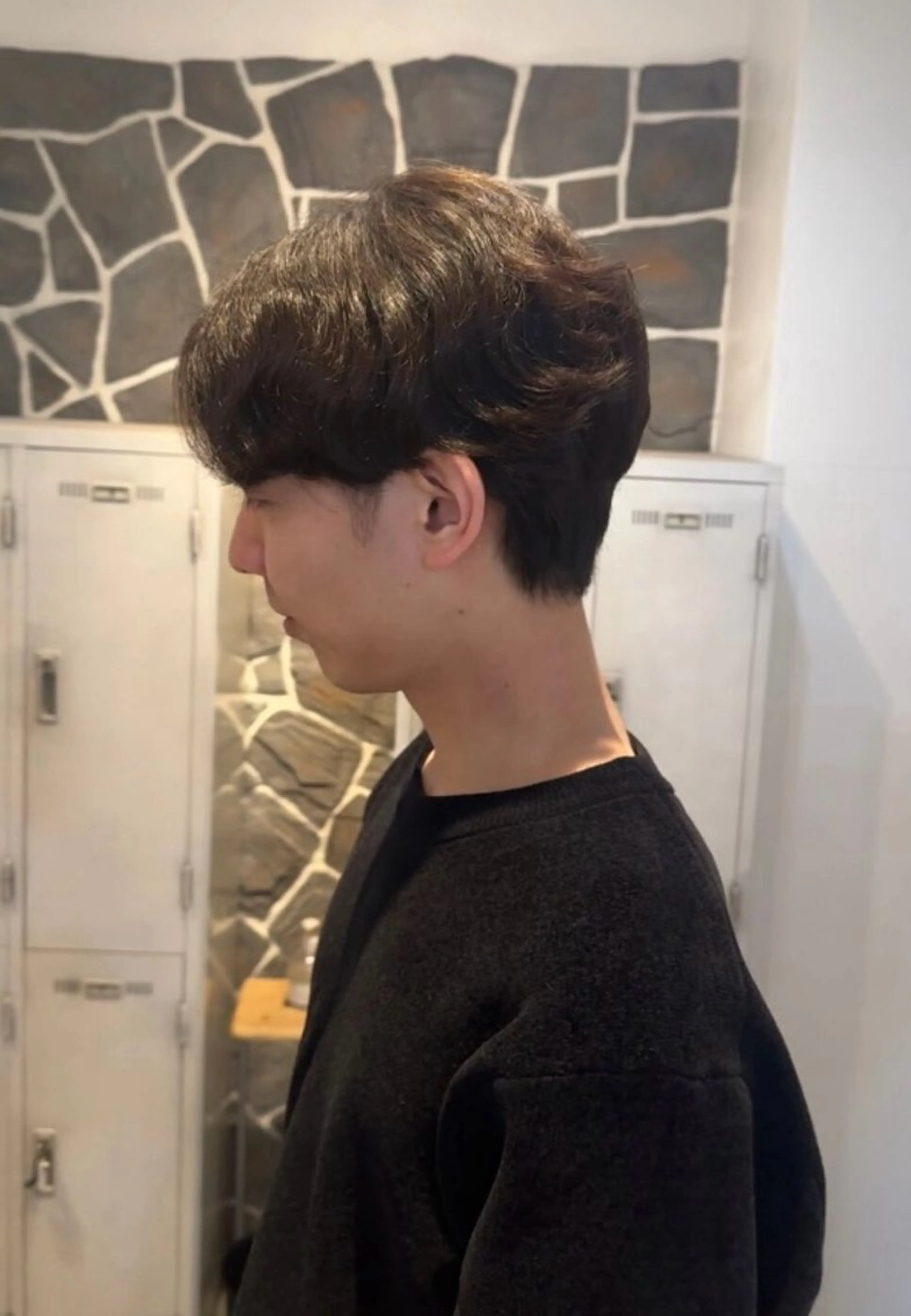 メンズ 艶カラー 🩵NATSUKIのヘアスタイル