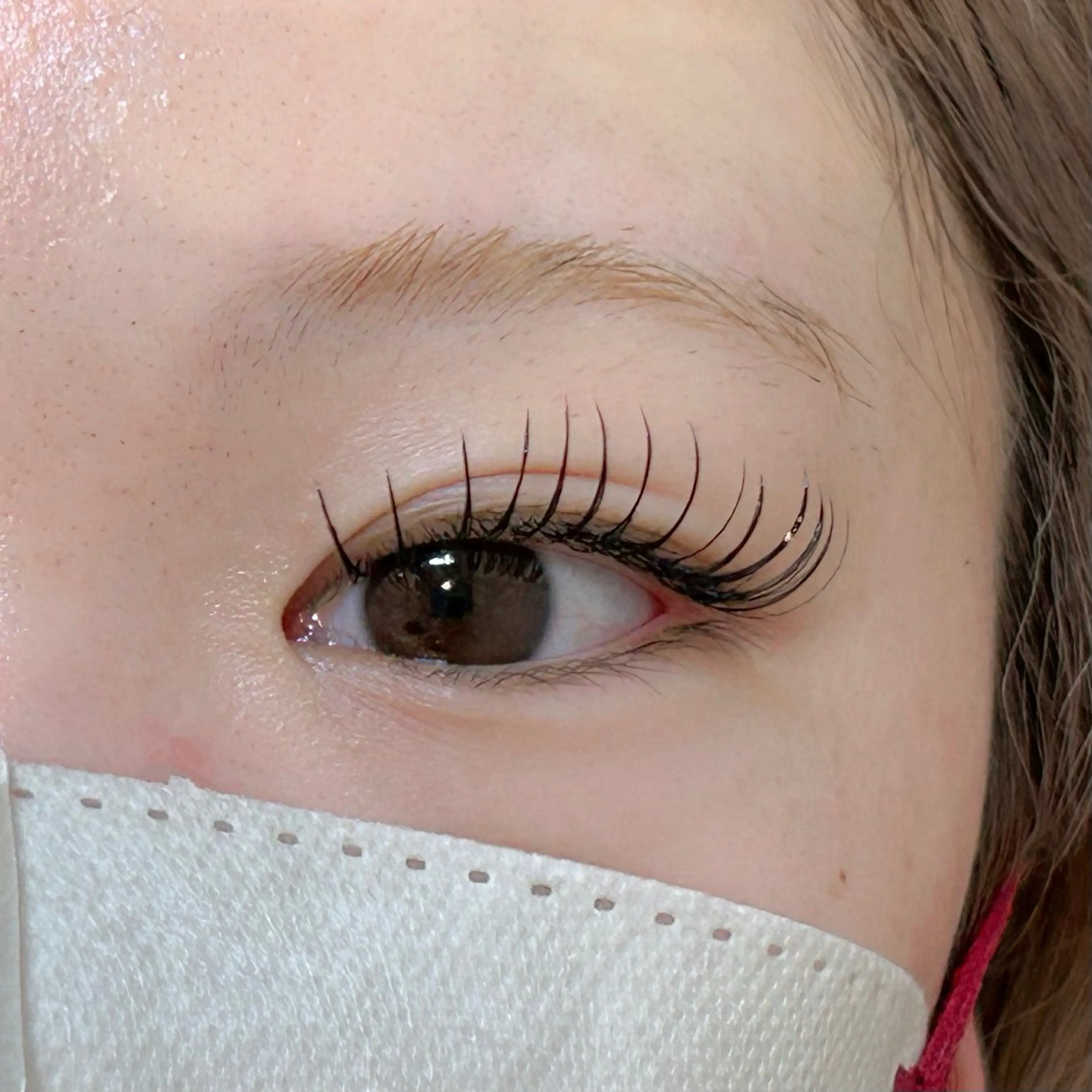 マツエク・マツパ Dカール フラットラッシュ マツエク eyelist 🫧nanami🫧のマツエク・マツパデザイン