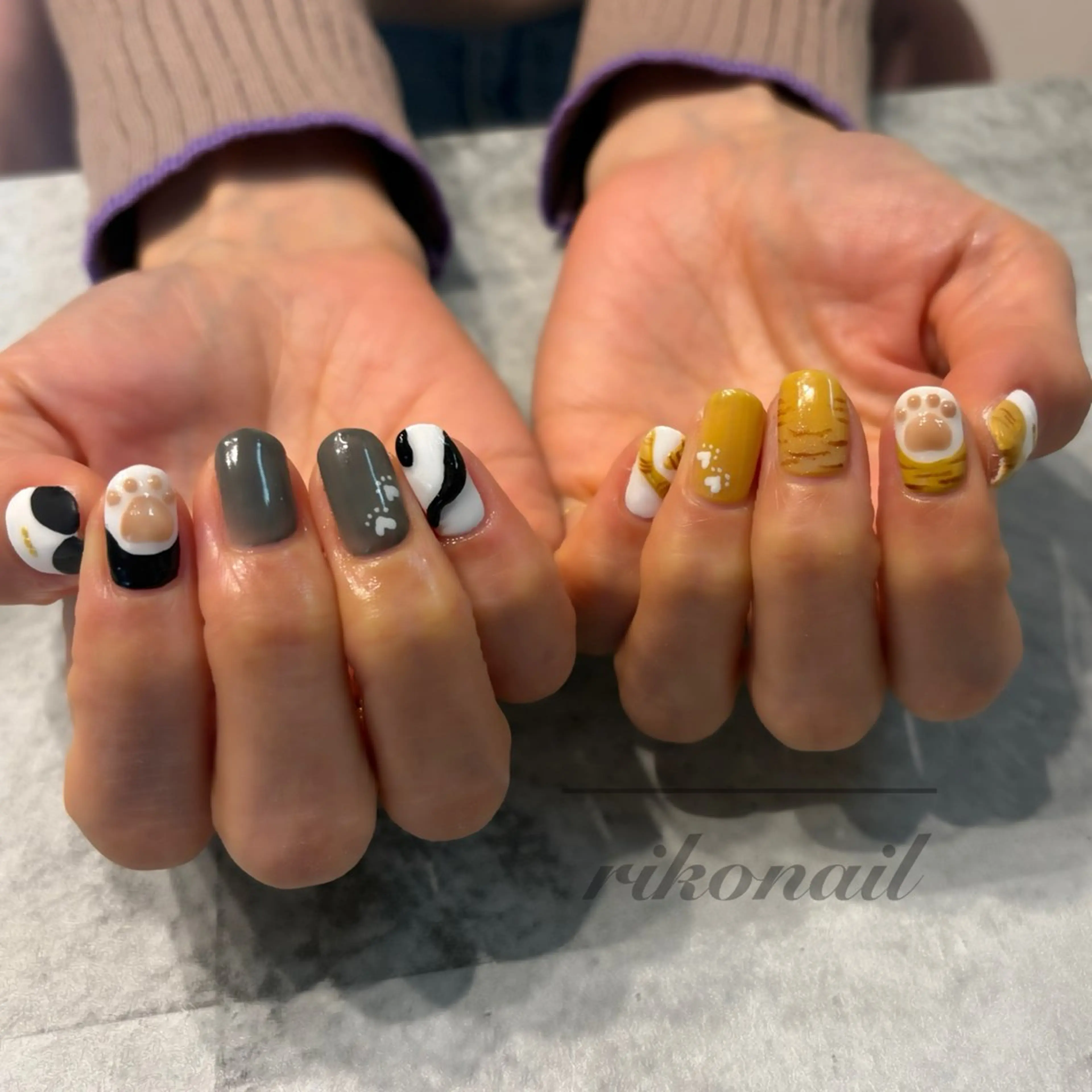 ネイル ハンドネイル riko nailのネイルデザイン