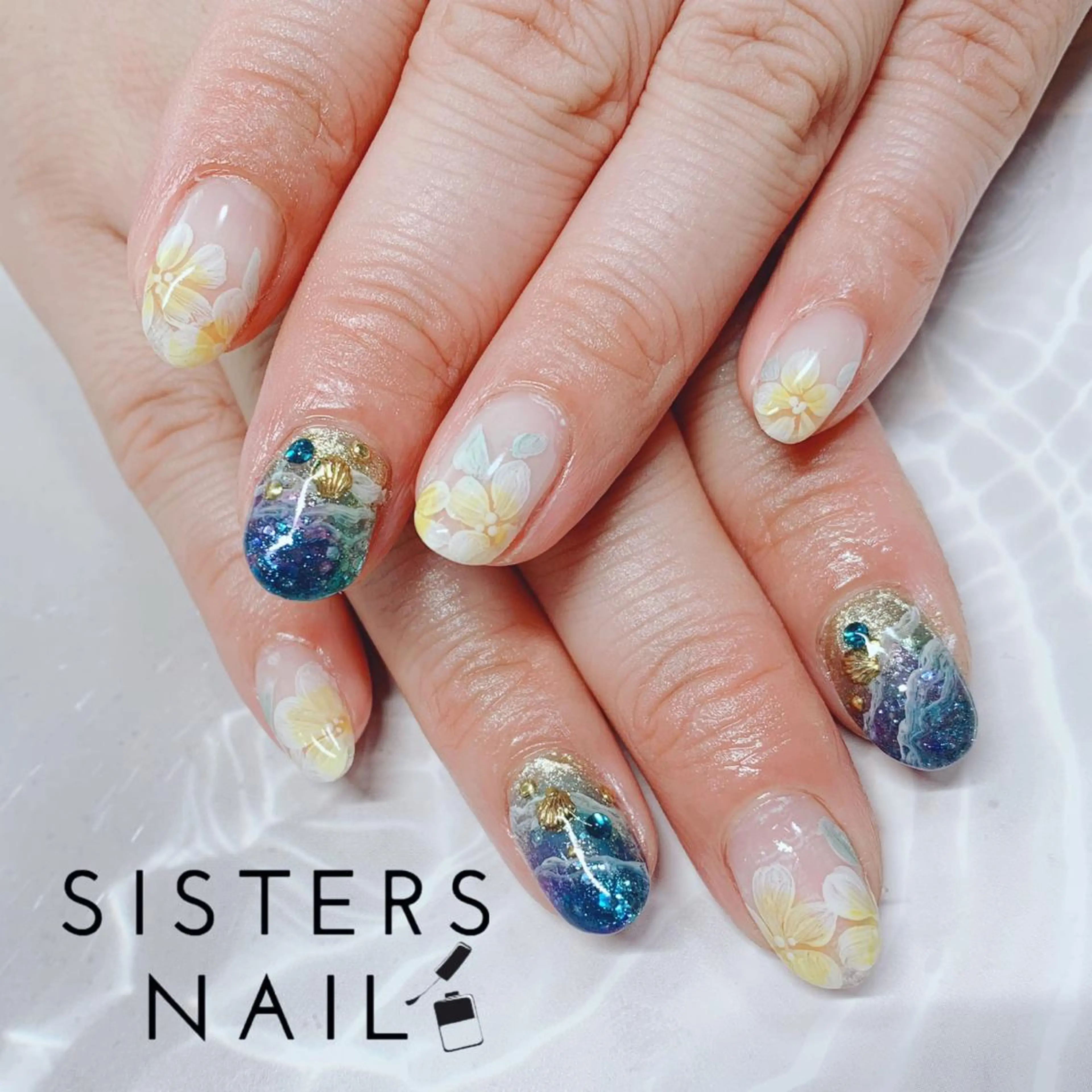 ネイル ハンドネイル ハンドケア sisters nail.fのネイルデザイン