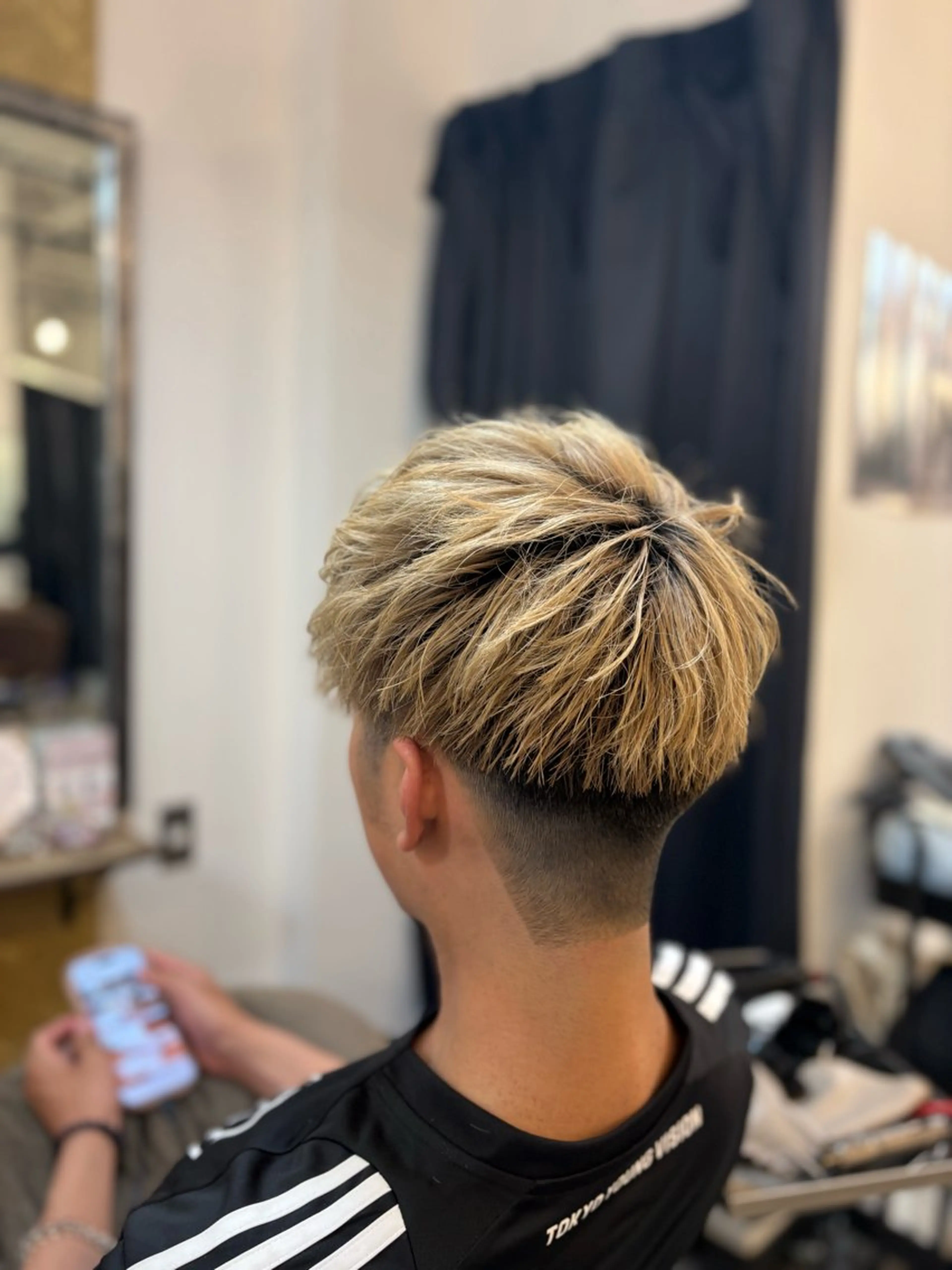 ショート メンズ メンズカットモデル 募集🚹✨荒井雛子のヘアスタイル