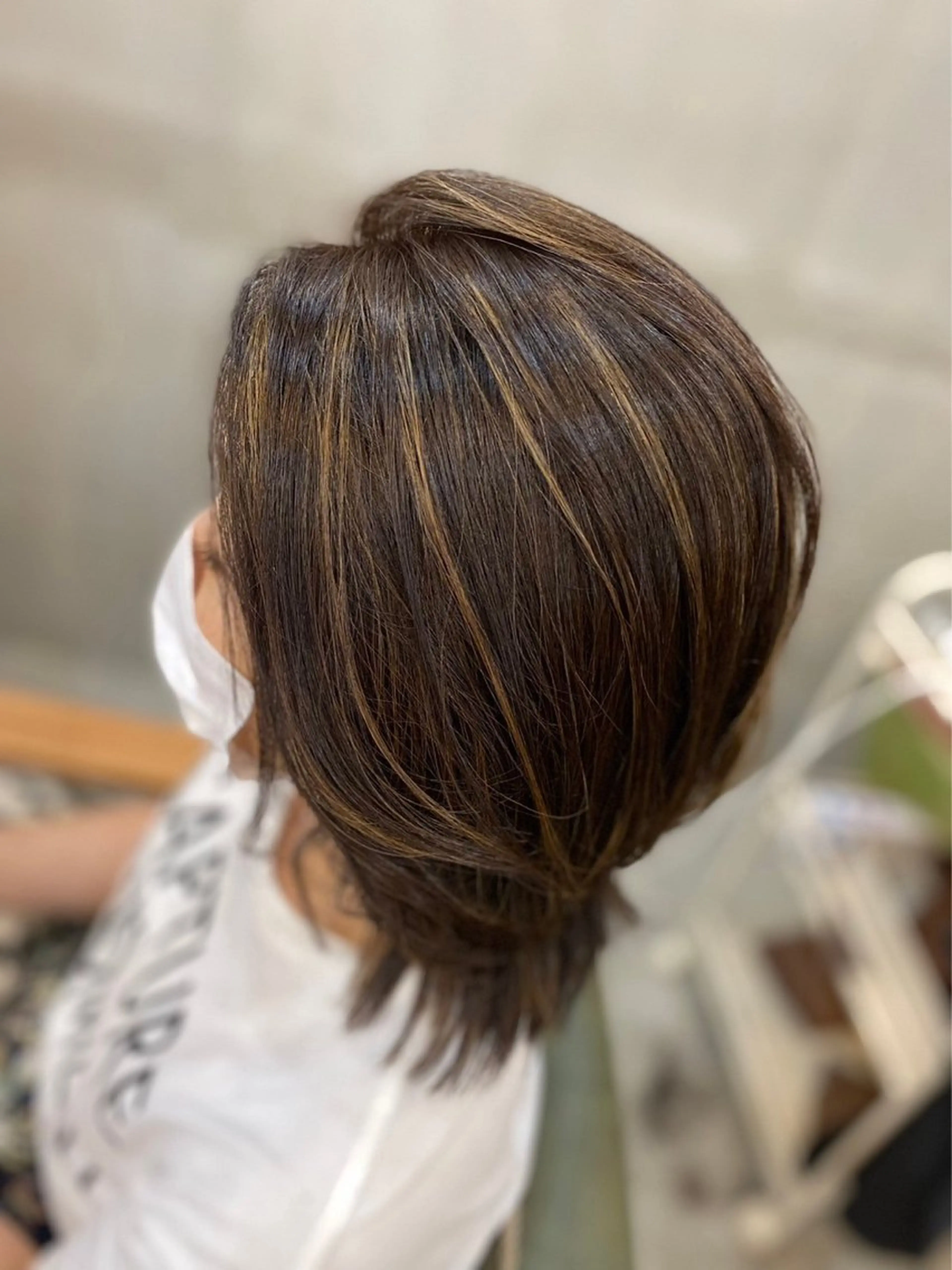 カラー 鈴木 小百合のヘアスタイル