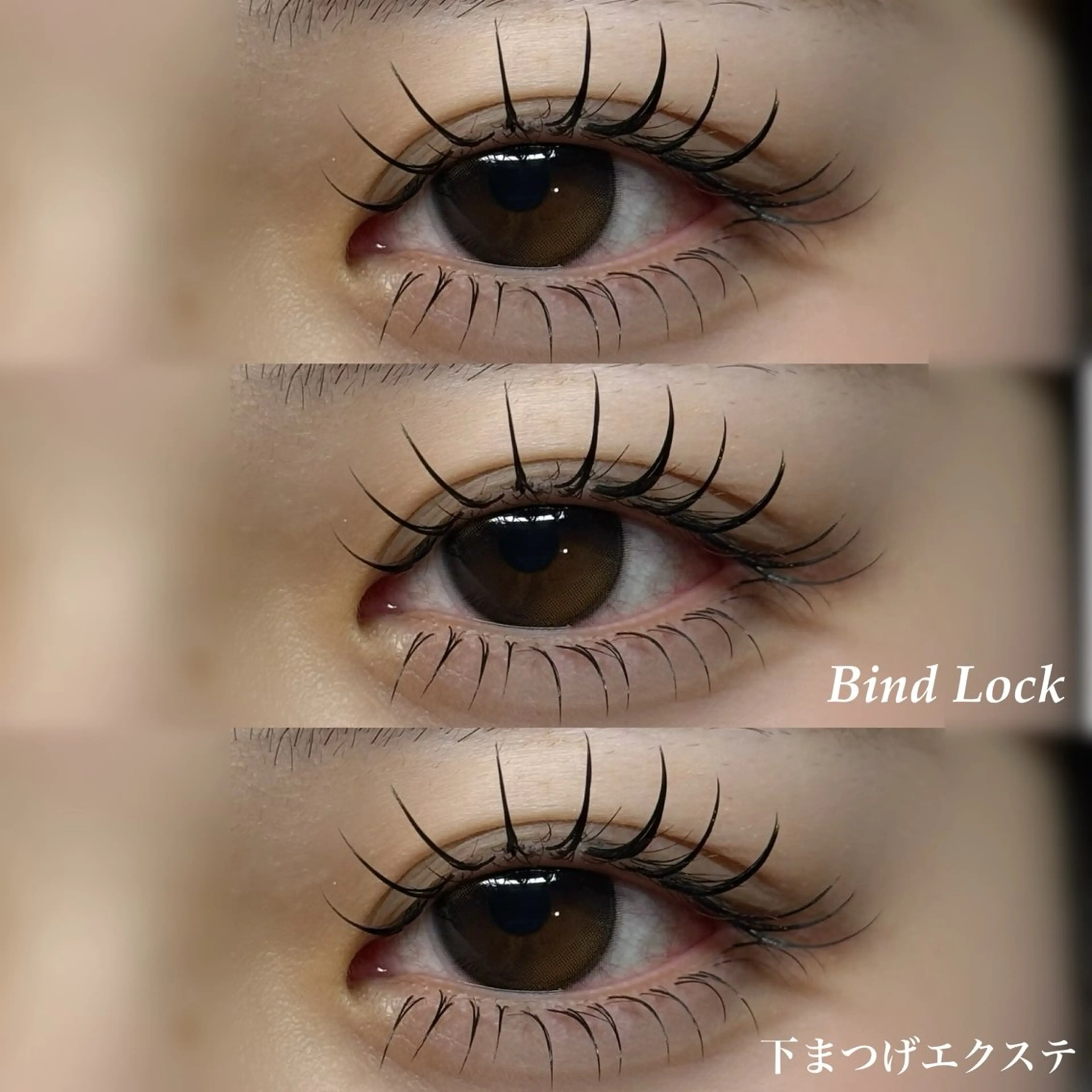 マツエク・マツパ マツエク NOA名駅束感まつげ ×眉毛SENA‪🎀のマツエク・マツパデザイン