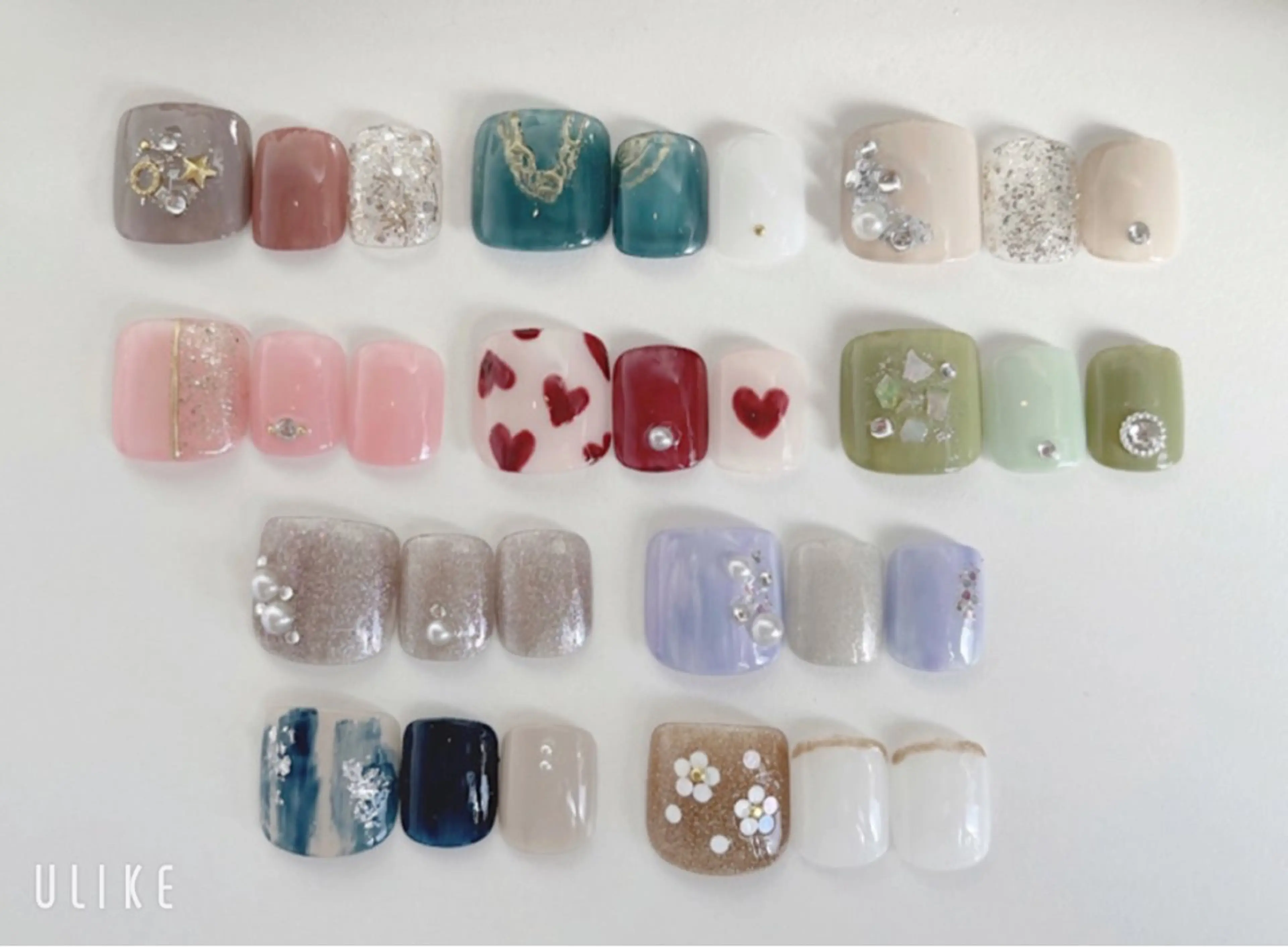 ネイル フットネイル ネイル脱毛 Reeのネイルデザイン