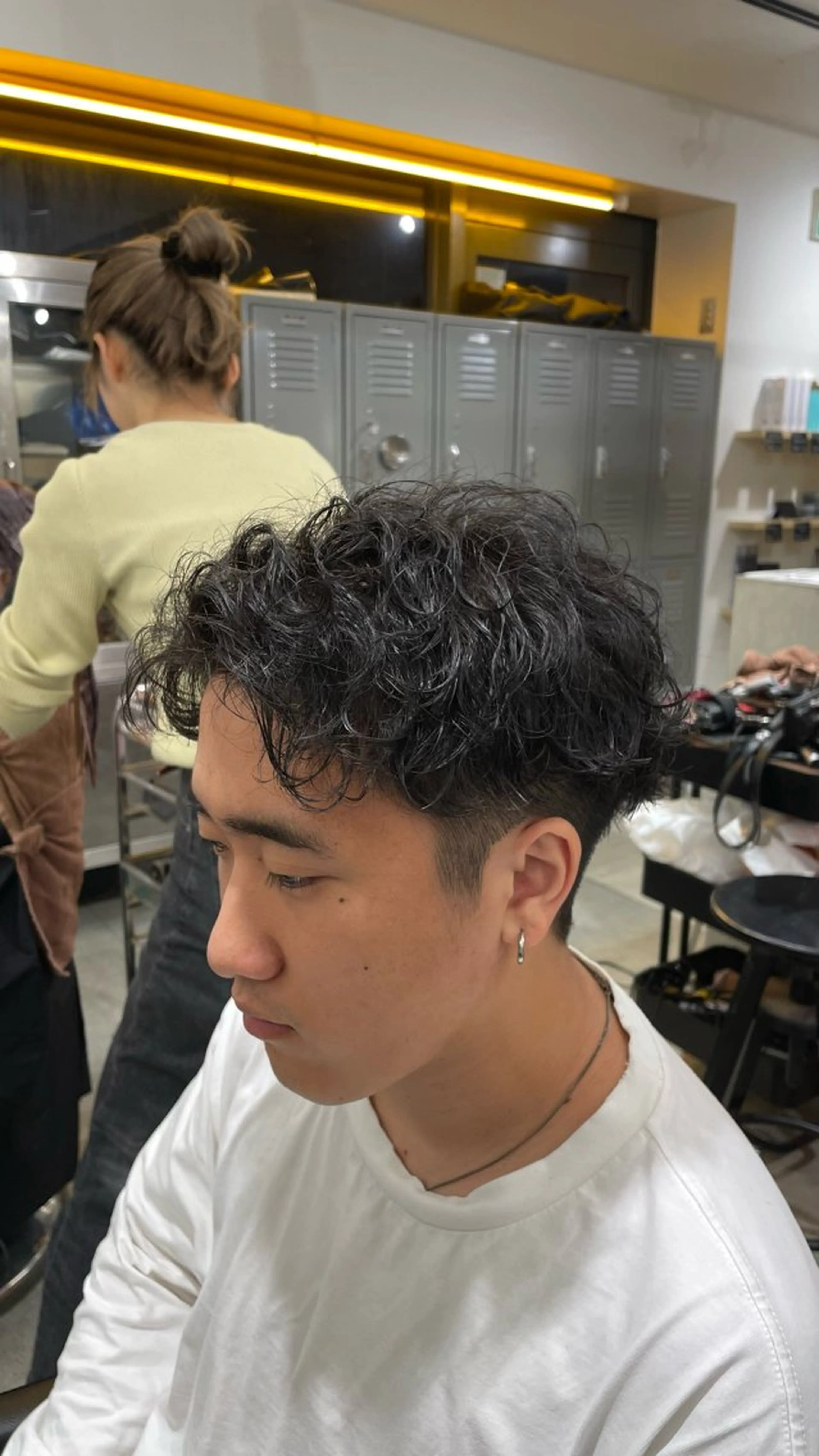 ショート パーマ fifth 阿部楓のヘアスタイル